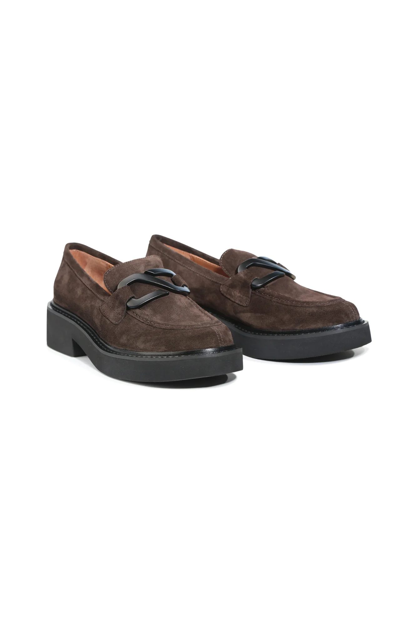 EOS Leia Loafers Mahogany Suede
