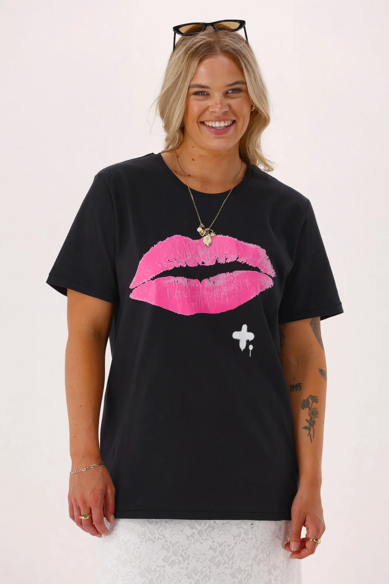 Federation Rush Tee Lips Black - Image 3