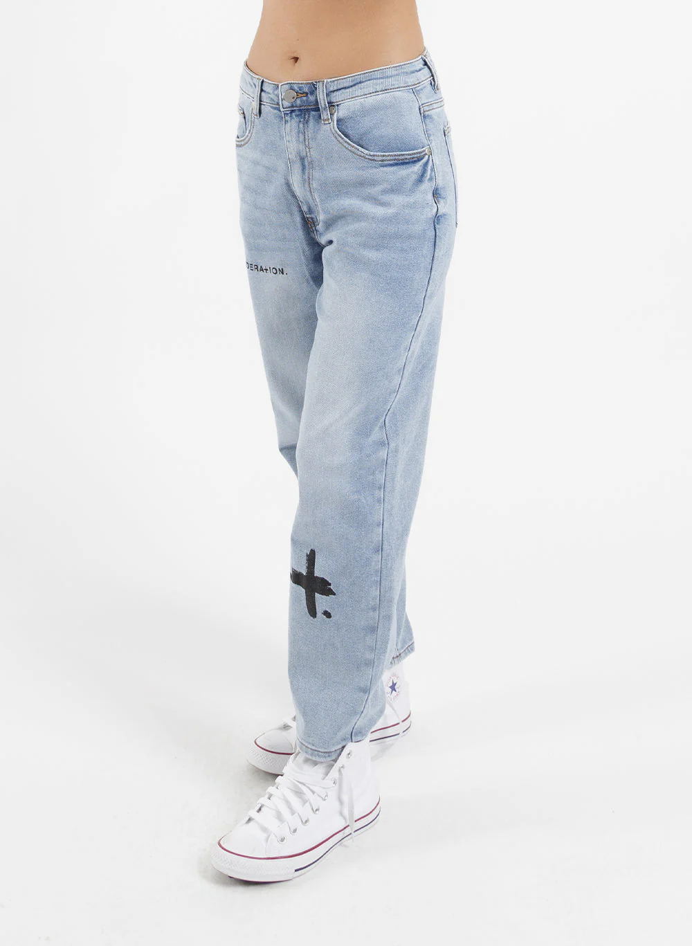 Federation Take it Easy Jean Washed Blue - Image 3