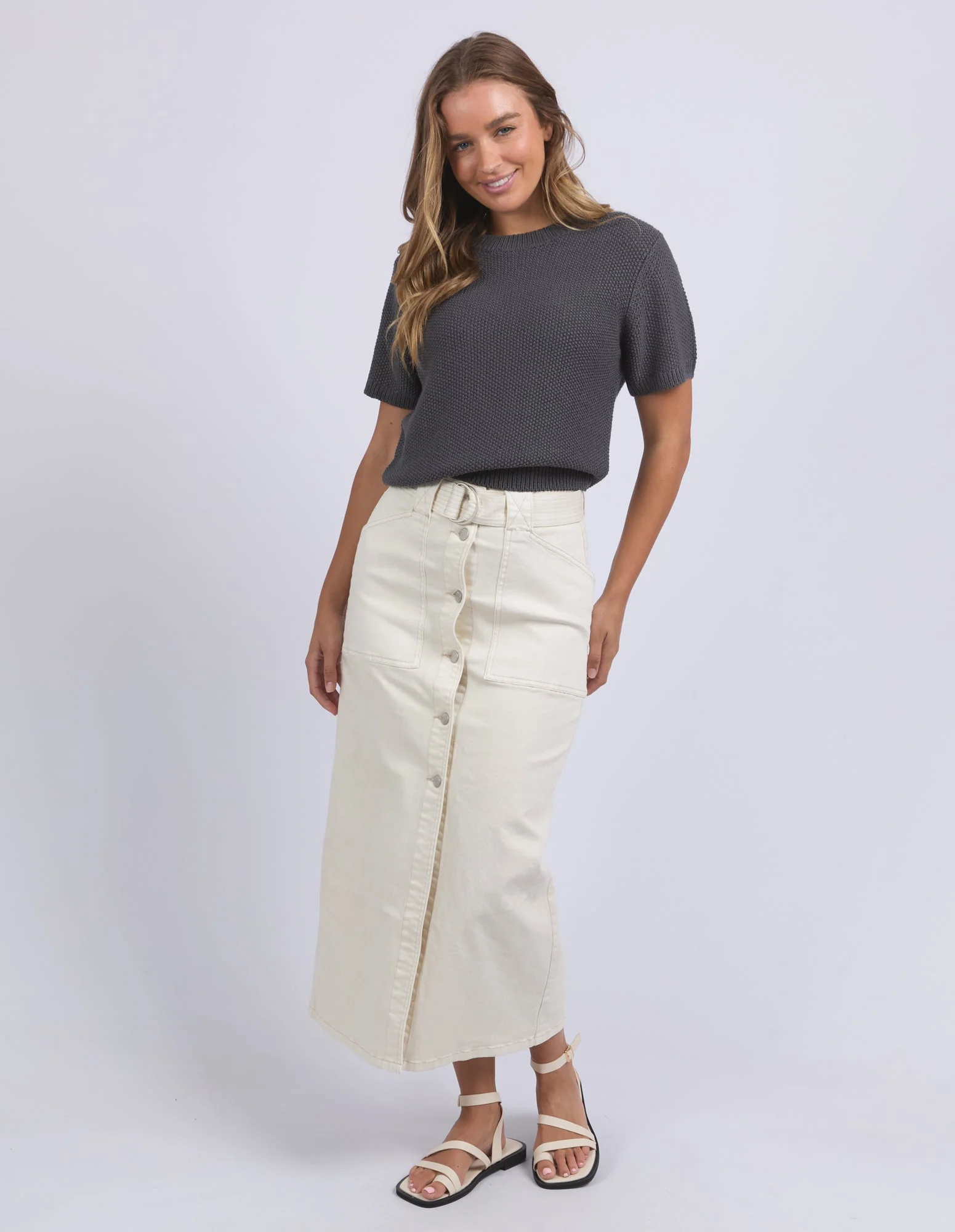 Foxwood Ace Skirt Ecru - Image 3