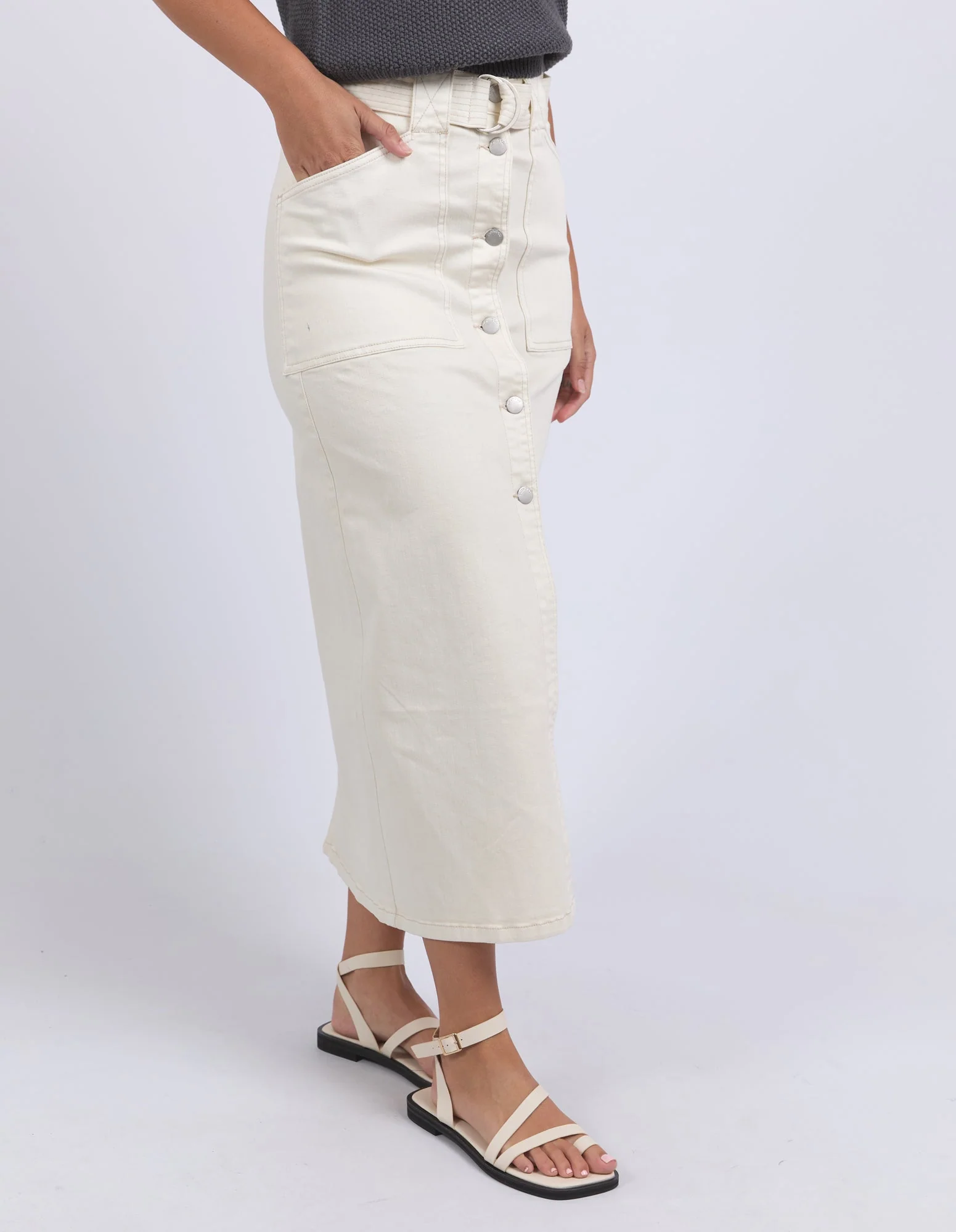 Foxwood Ace Skirt Ecru - Image 6