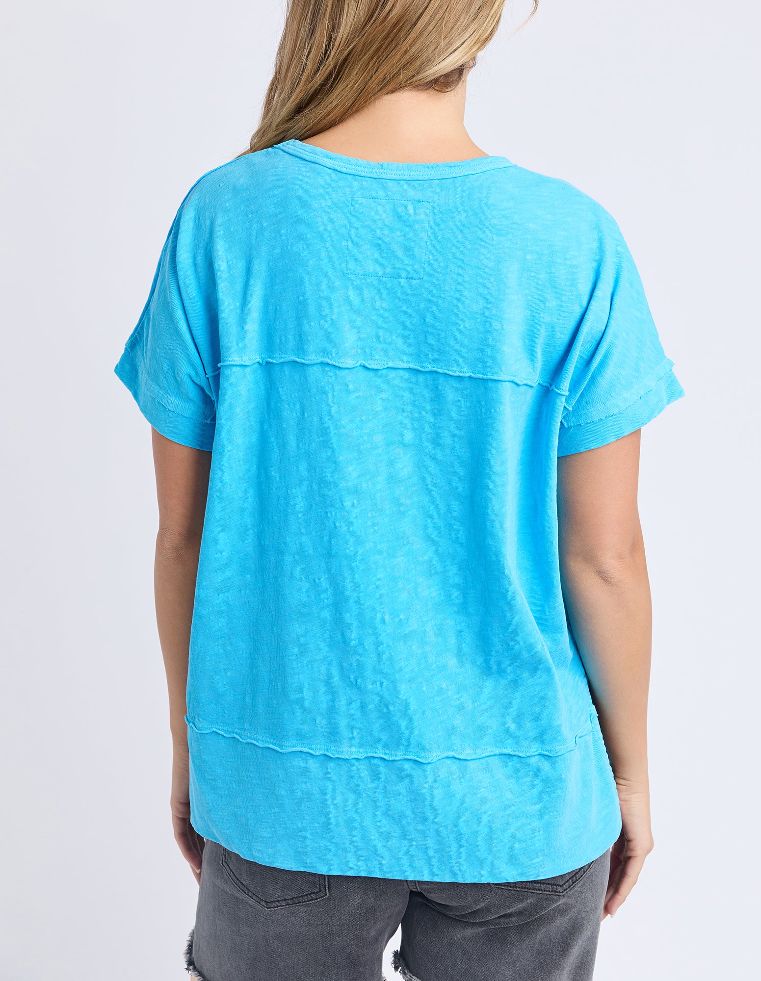Foxwood Allison Tee Aqua - Image 7