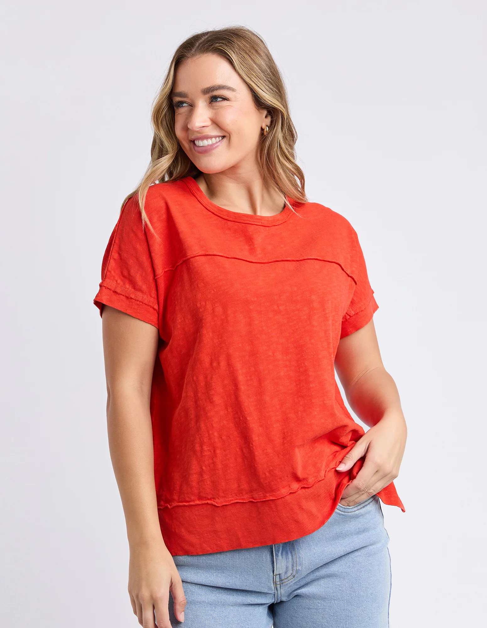 Foxwood Allison Tee Tangelo
