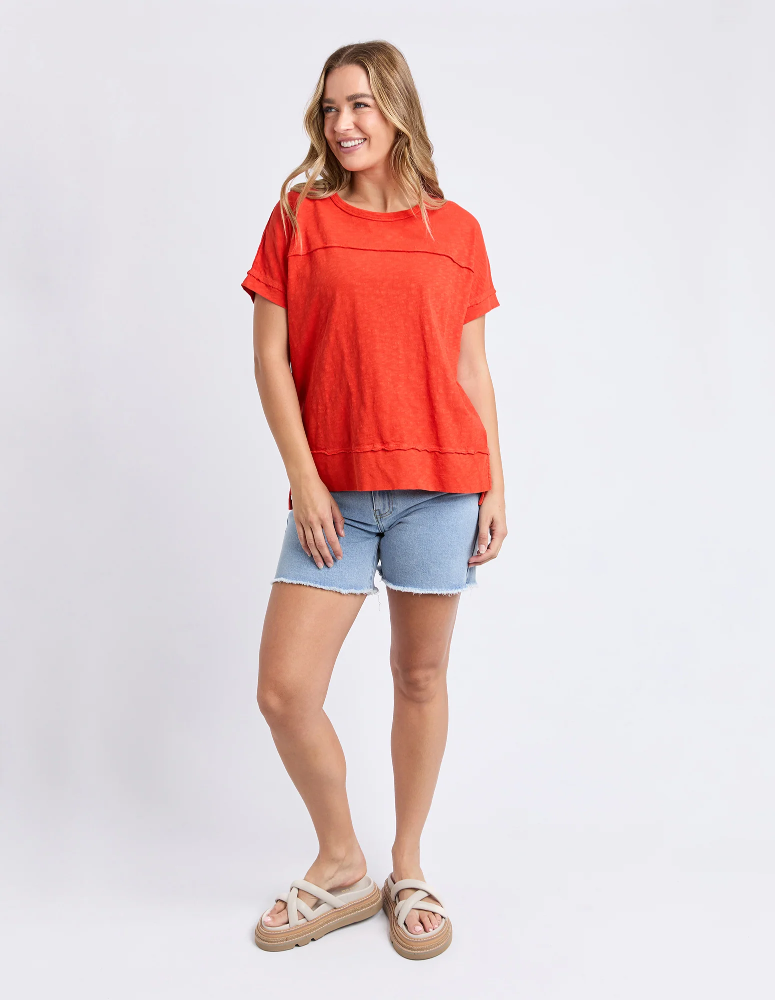 Foxwood Allison Tee Tangelo - Image 2
