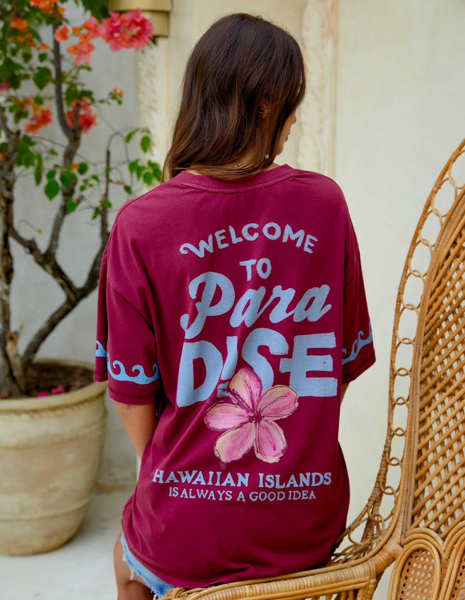Foxwood Aloha Hawaii Tee Port - Image 4