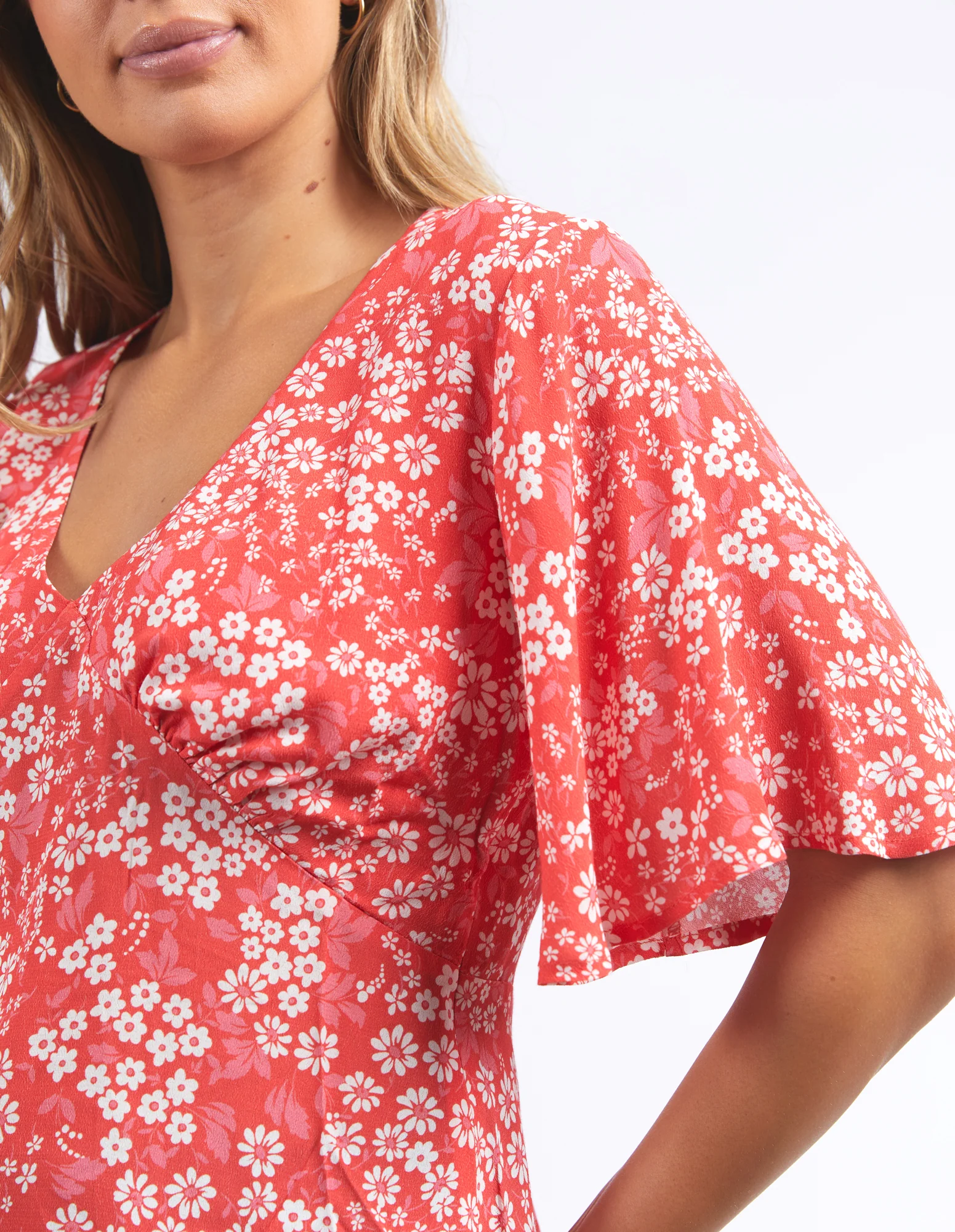 Foxwood Ankara Top Floral Print - Image 6