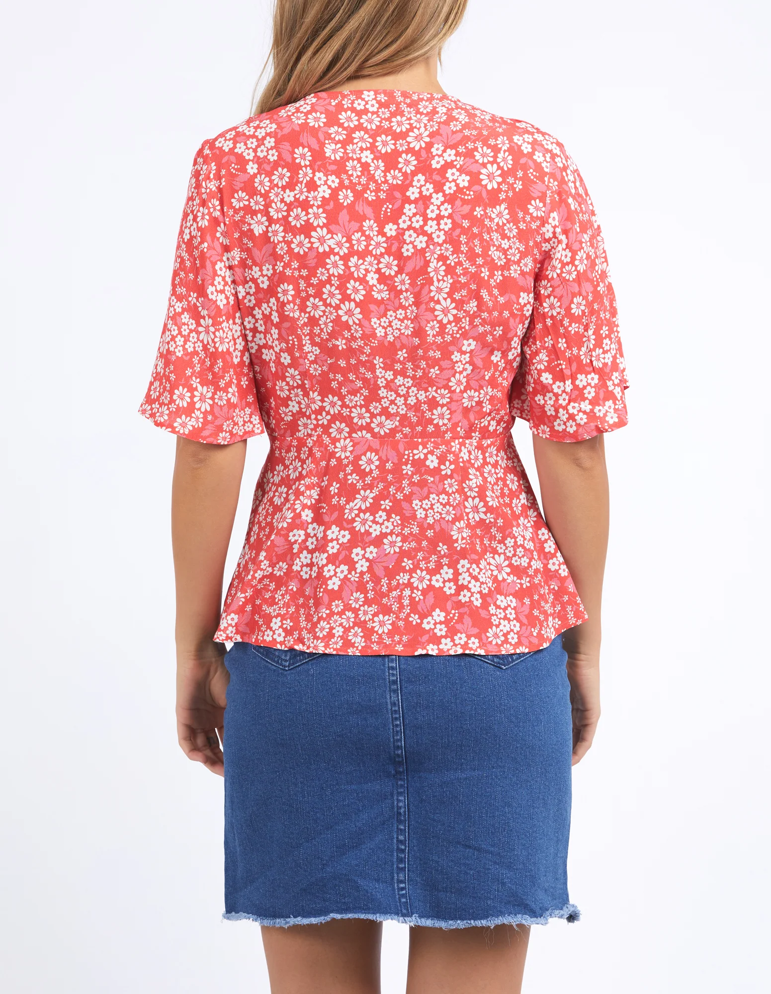 Foxwood Ankara Top Floral Print - Image 8
