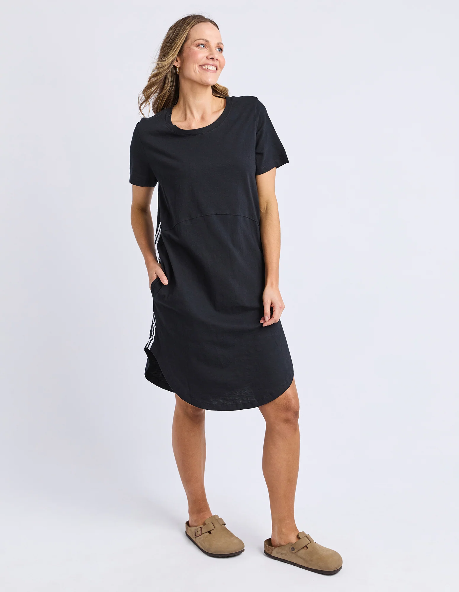 Foxwood Bay Tape Dress Black - Image 3