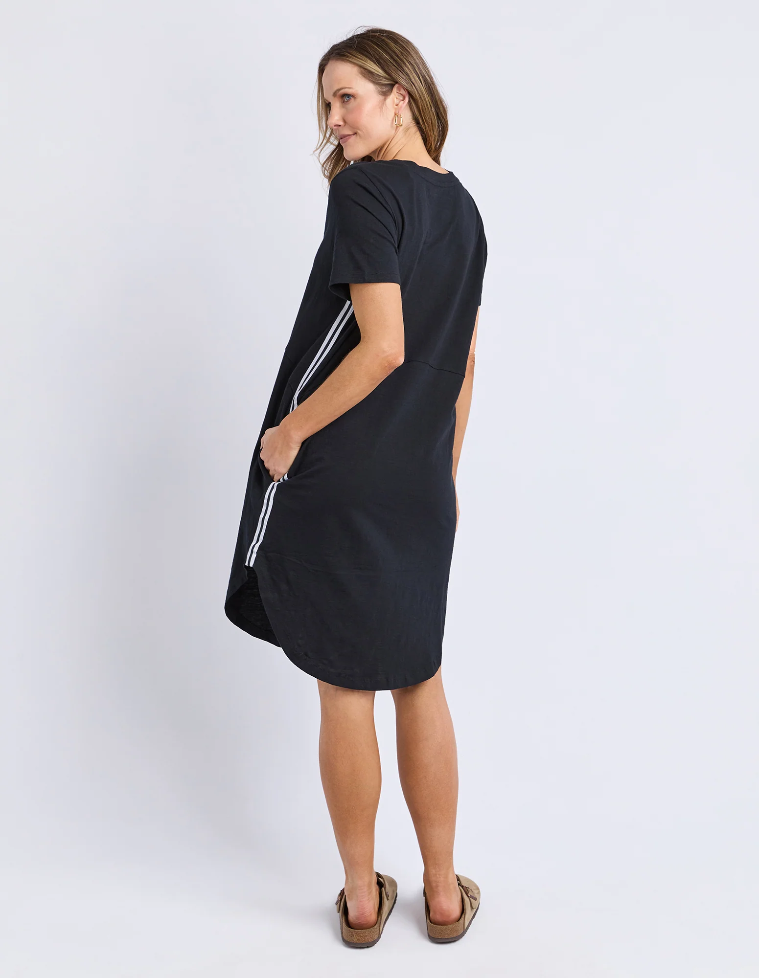 Foxwood Bay Tape Dress Black - Image 5