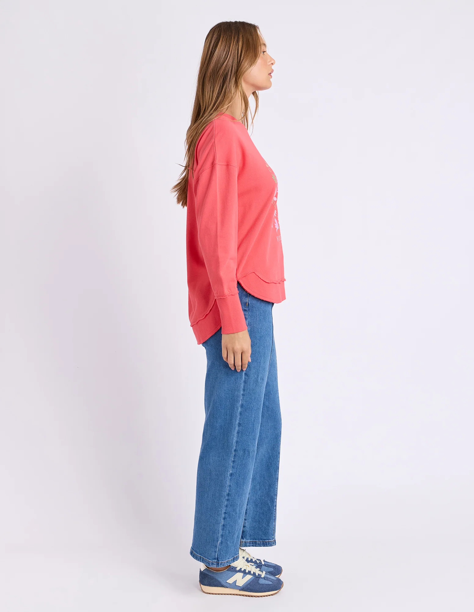 Foxwood Bloom Pop Jumper Raspberry - Image 5