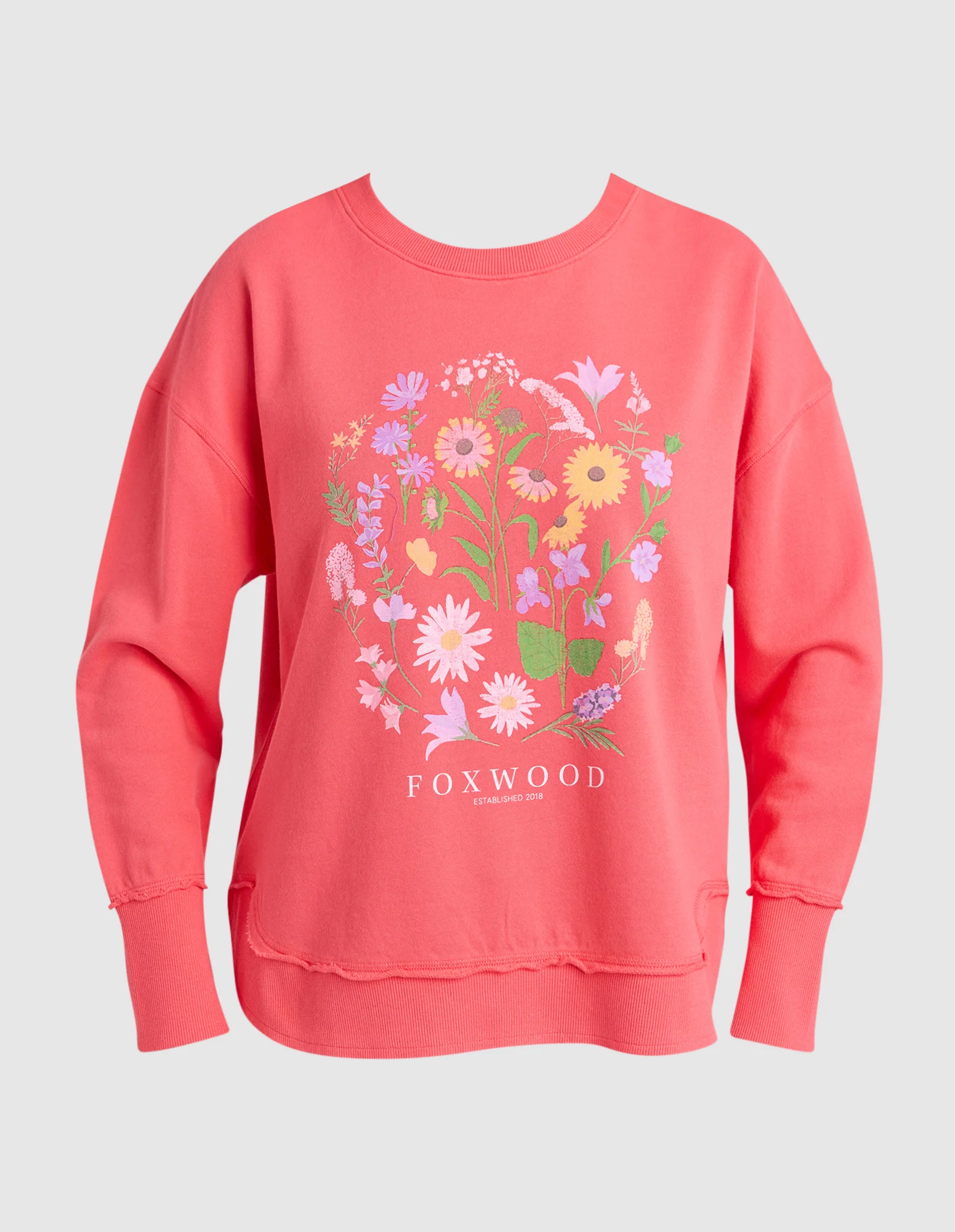 Foxwood Bloom Pop Jumper Raspberry - Image 7