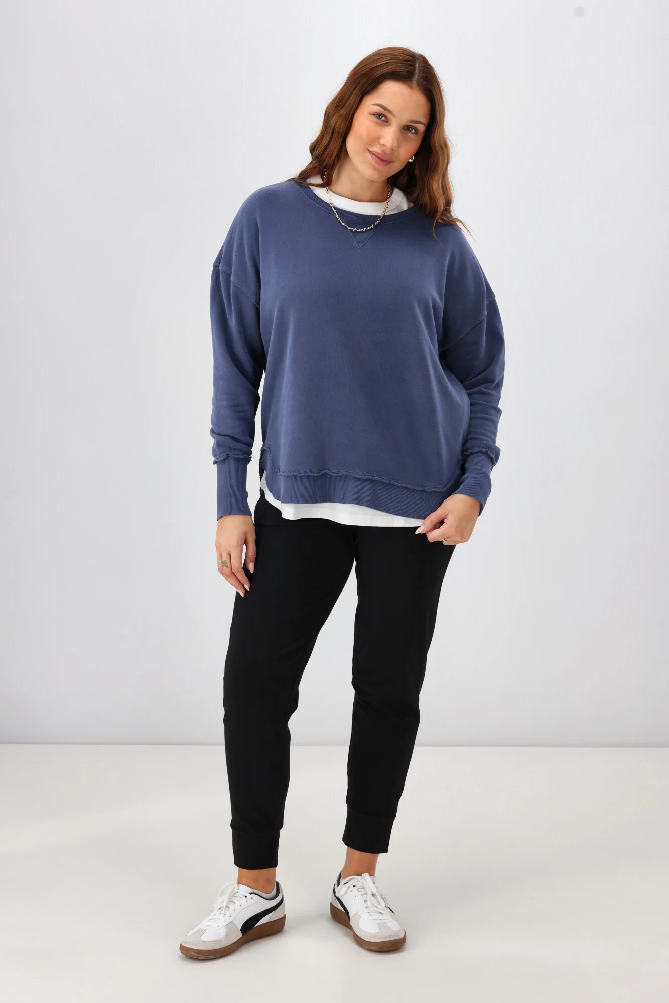 Foxwood Delilah Crew Deep Blue - Image 4