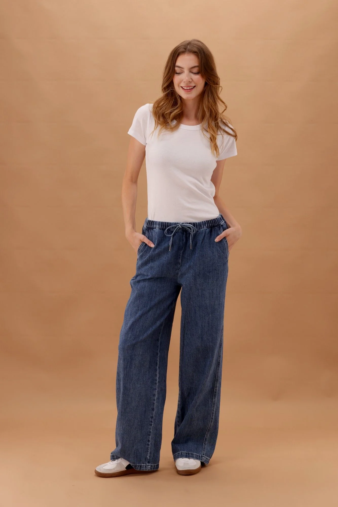 Foxwood Delvine Jean Mid Blue - Image 3