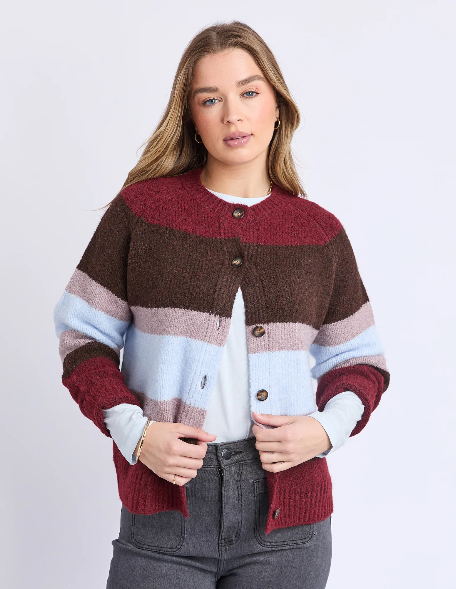 Foxwood Eugene Cardi Stripe - Image 2
