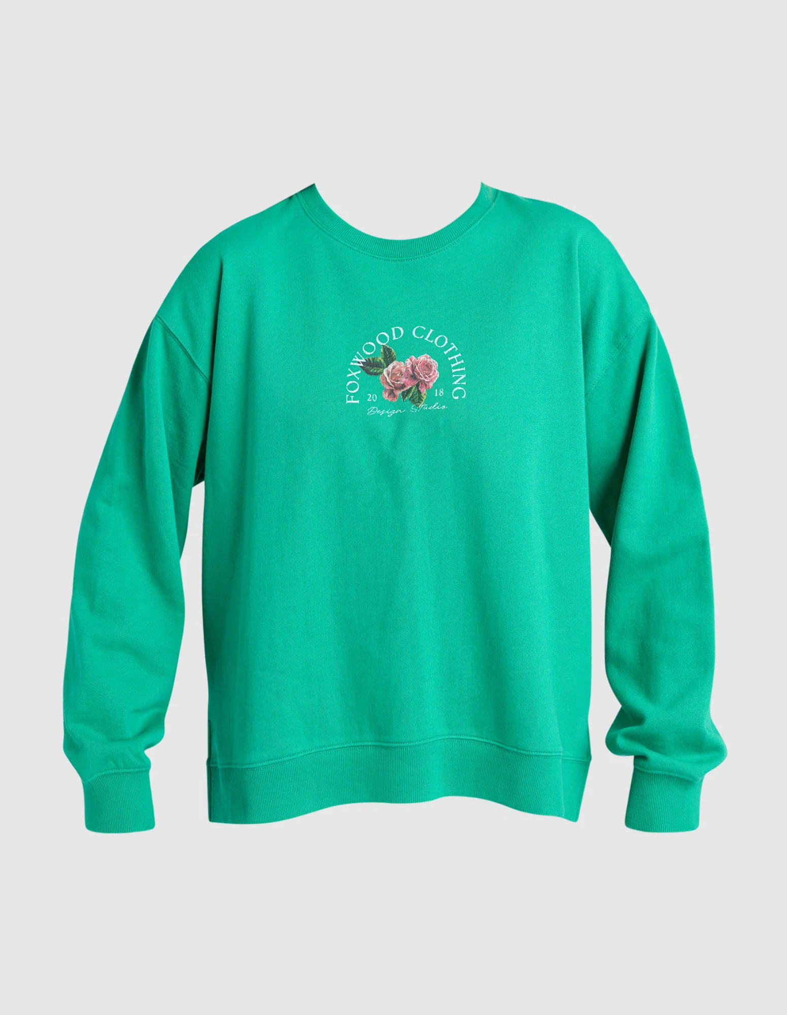 Foxwood Flora Couture Bright Jumper Green - Image 7