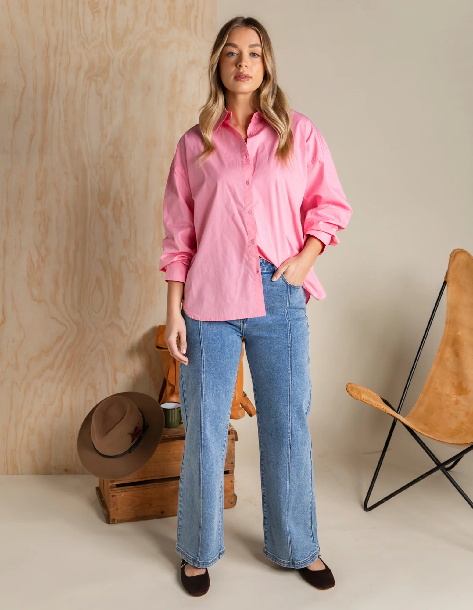 Foxwood Georgina Shirt Rose