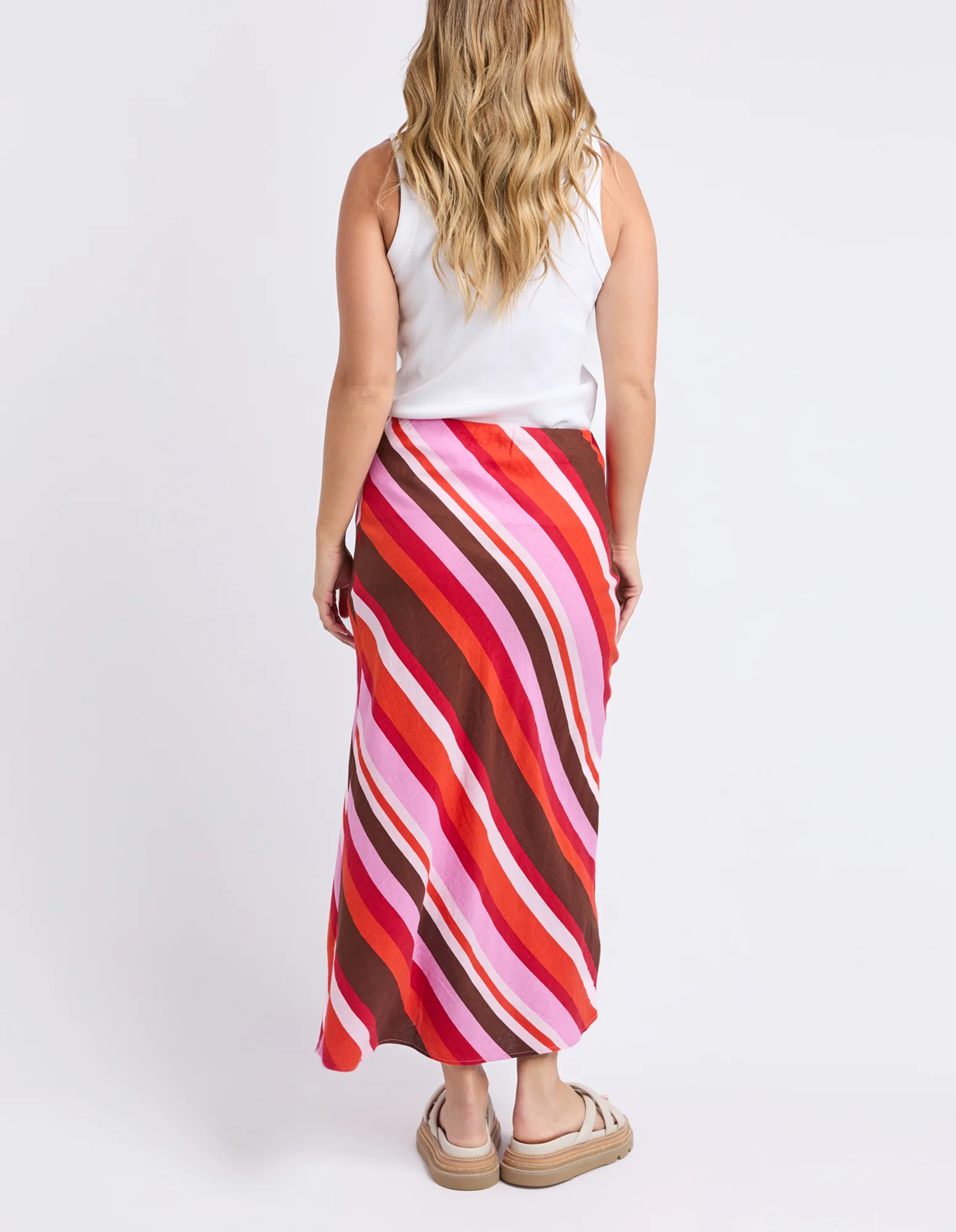 Foxwood Guava Stripe Skirt - Image 8