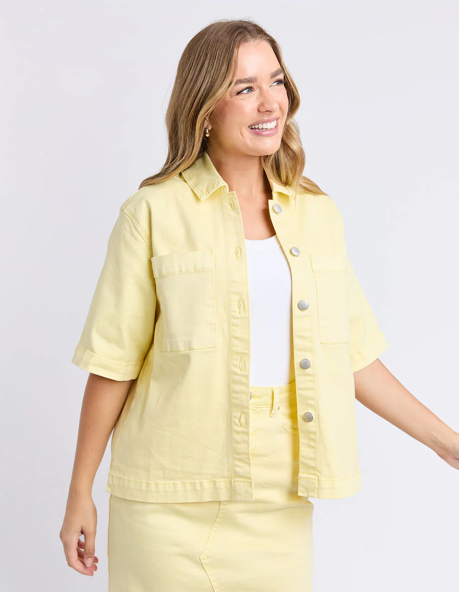 Foxwood Hayden SS Shirt Sunshine - Image 4