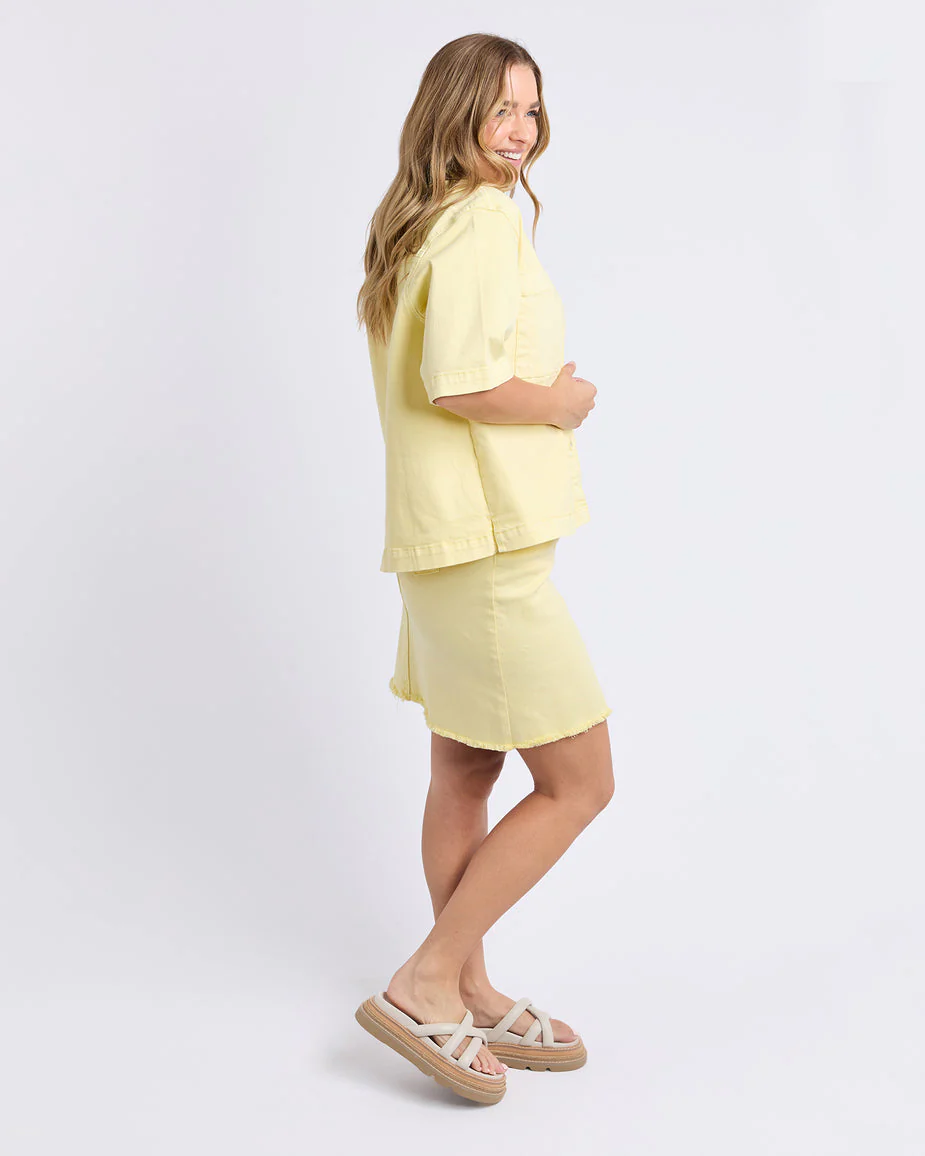 Foxwood Hayden SS Shirt Sunshine - Image 5