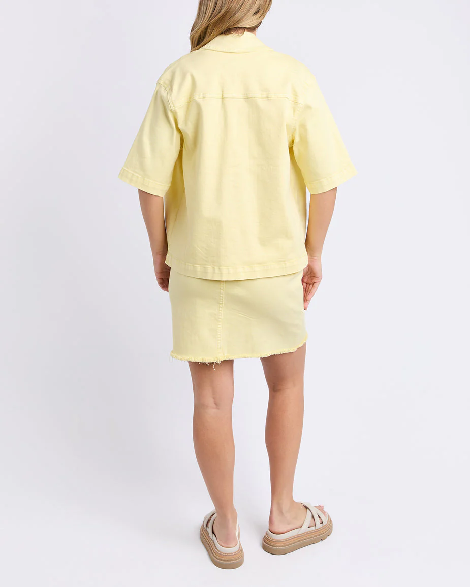 Foxwood Hayden SS Shirt Sunshine - Image 6