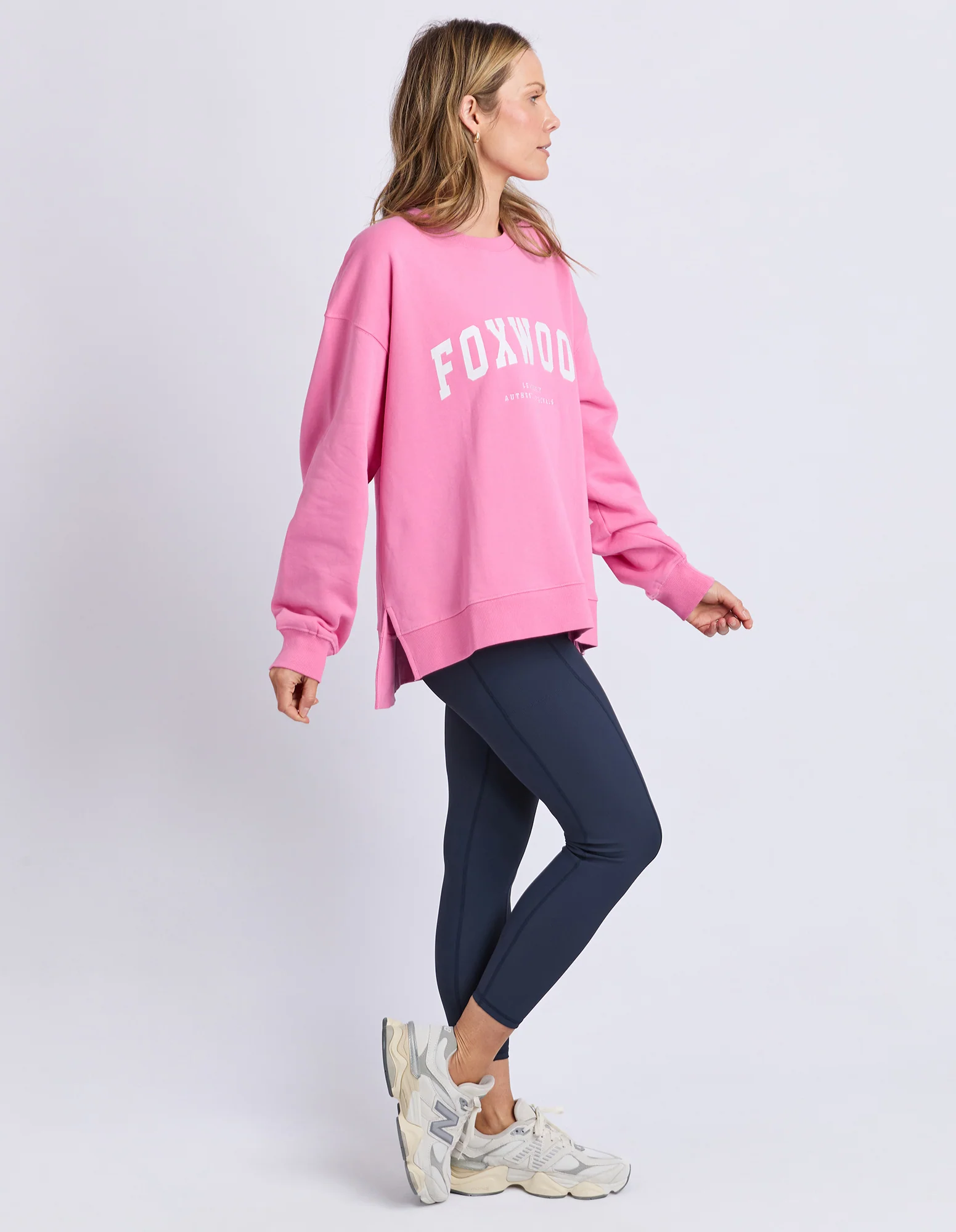 Foxwood Interval Crew Bubblegum Pink White - Image 6
