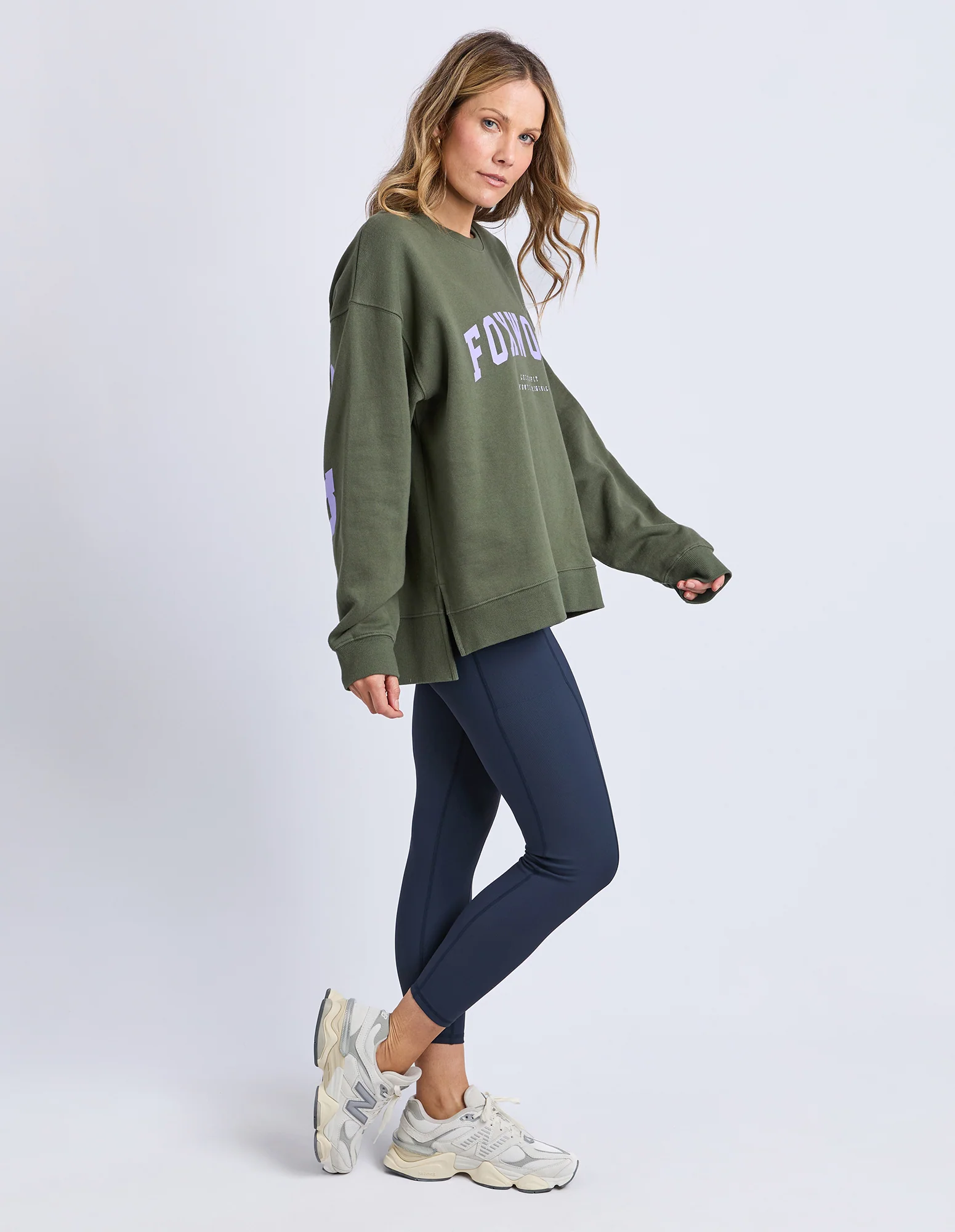 Foxwood Interval Crew Khaki Lilac - Image 6