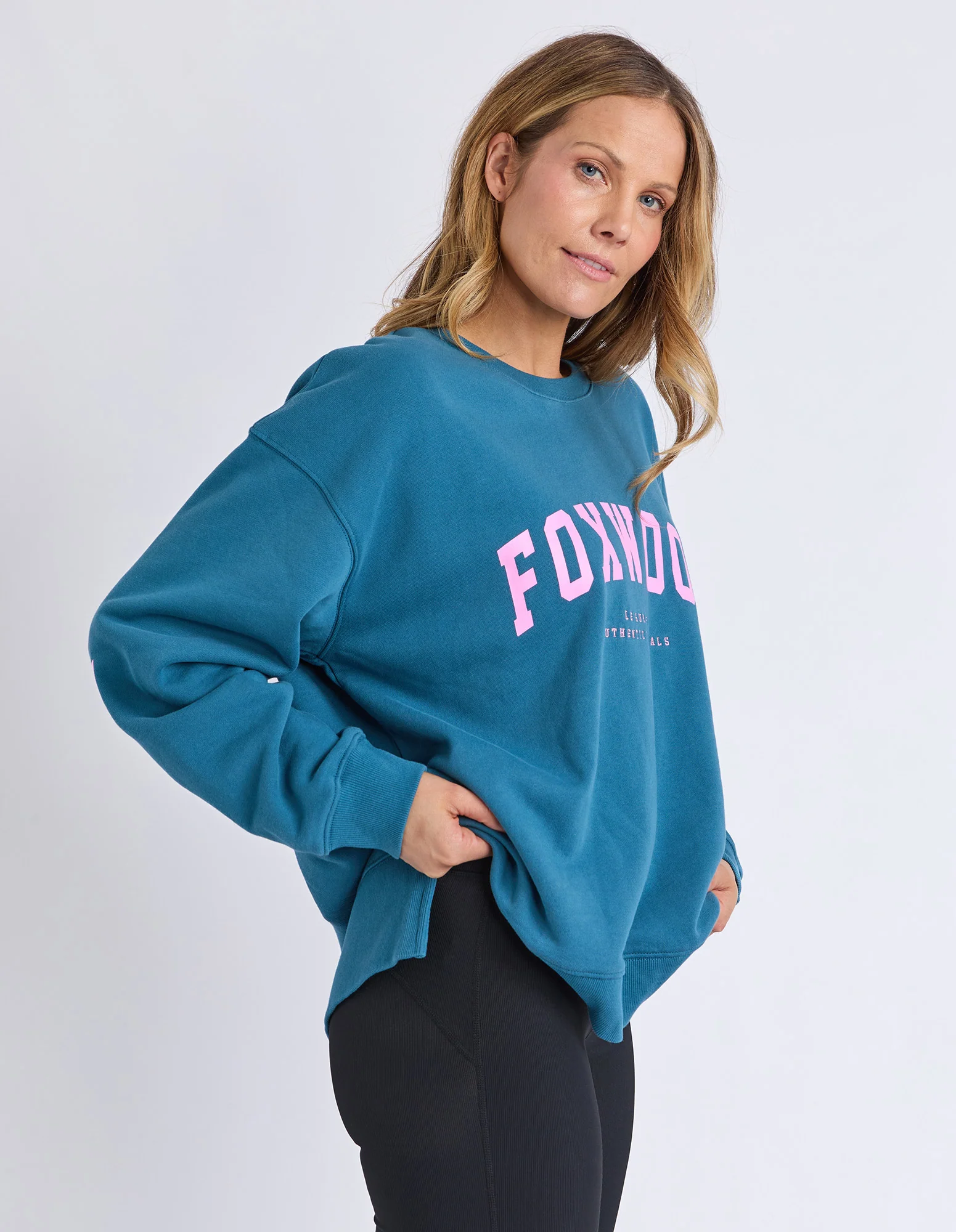 Foxwood Interval Crew Ocean Neon Pink - Image 4