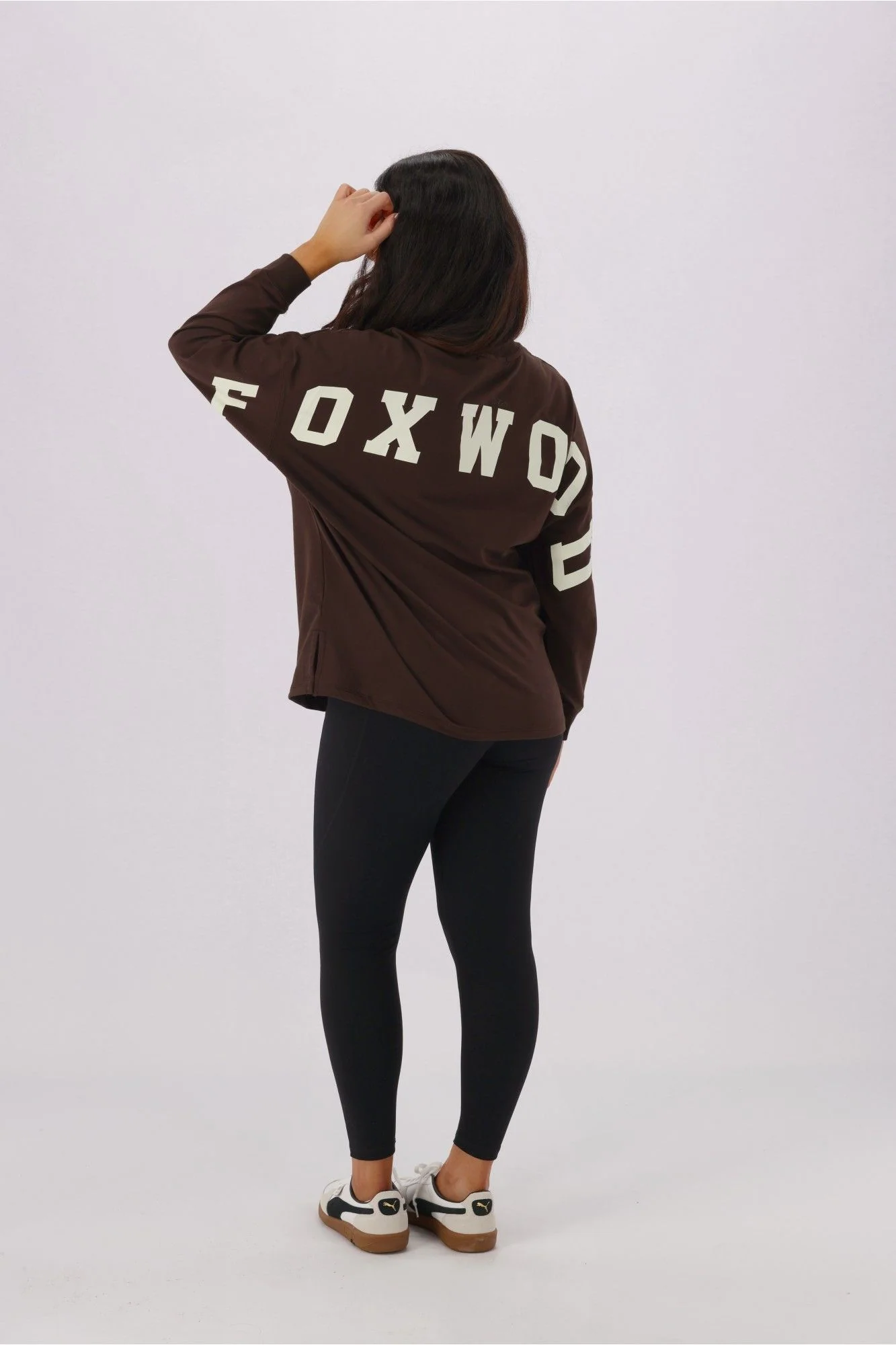Foxwood Interval Long Sleeve Coffee Bean With Vintage White - Image 11