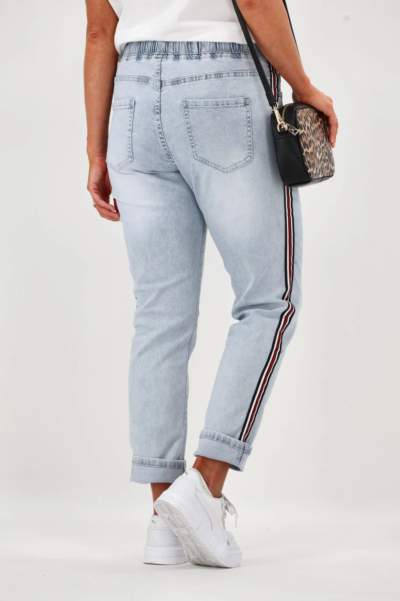 Foxwood Juliette Taped Jogger Vintage Pale Blue - Image 7