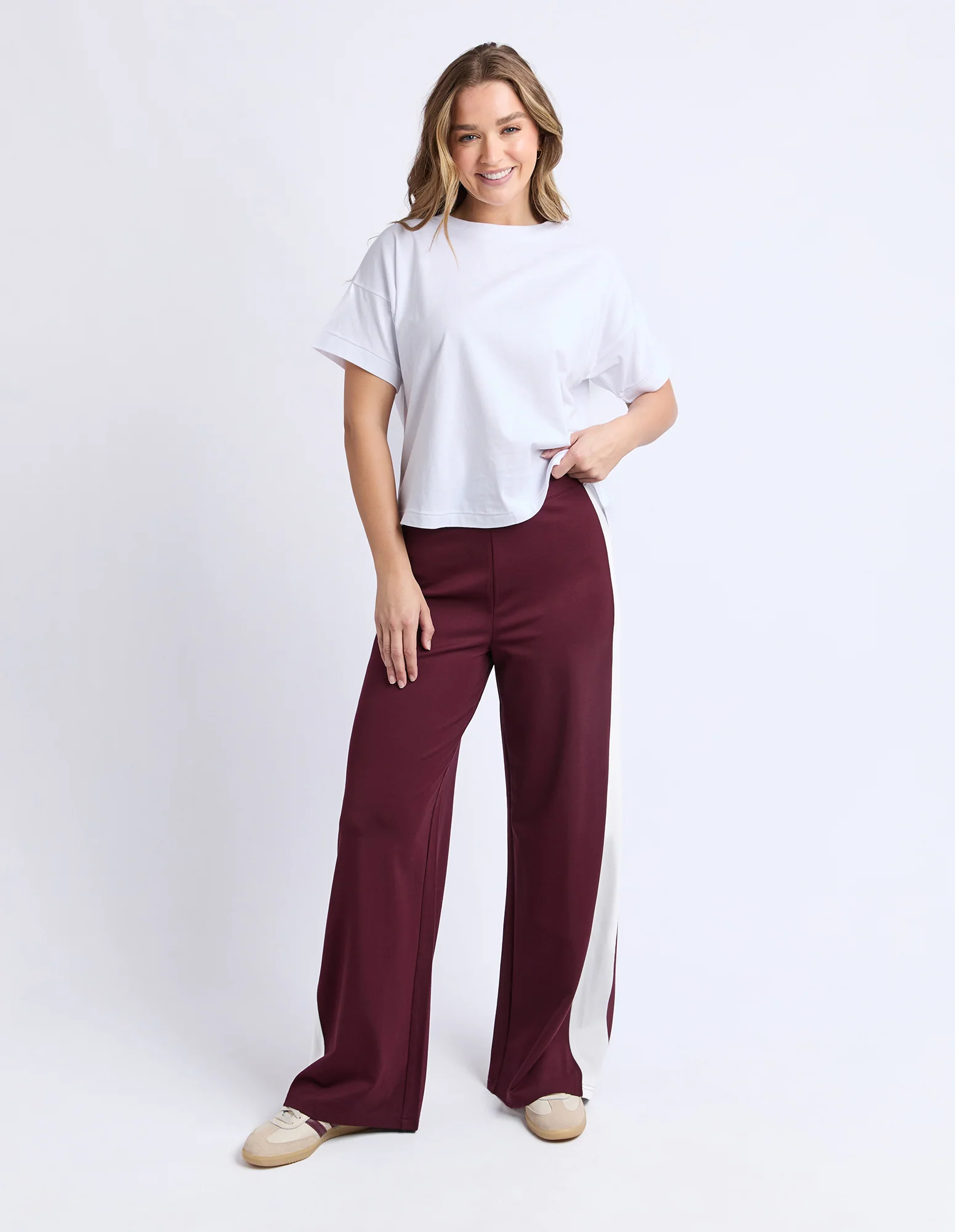 Foxwood Juno Pant Port Vintage White - Image 3