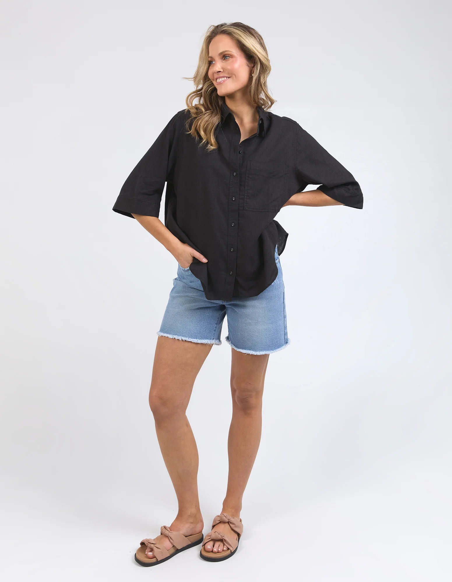Foxwood Leah Shirt Black - Image 2