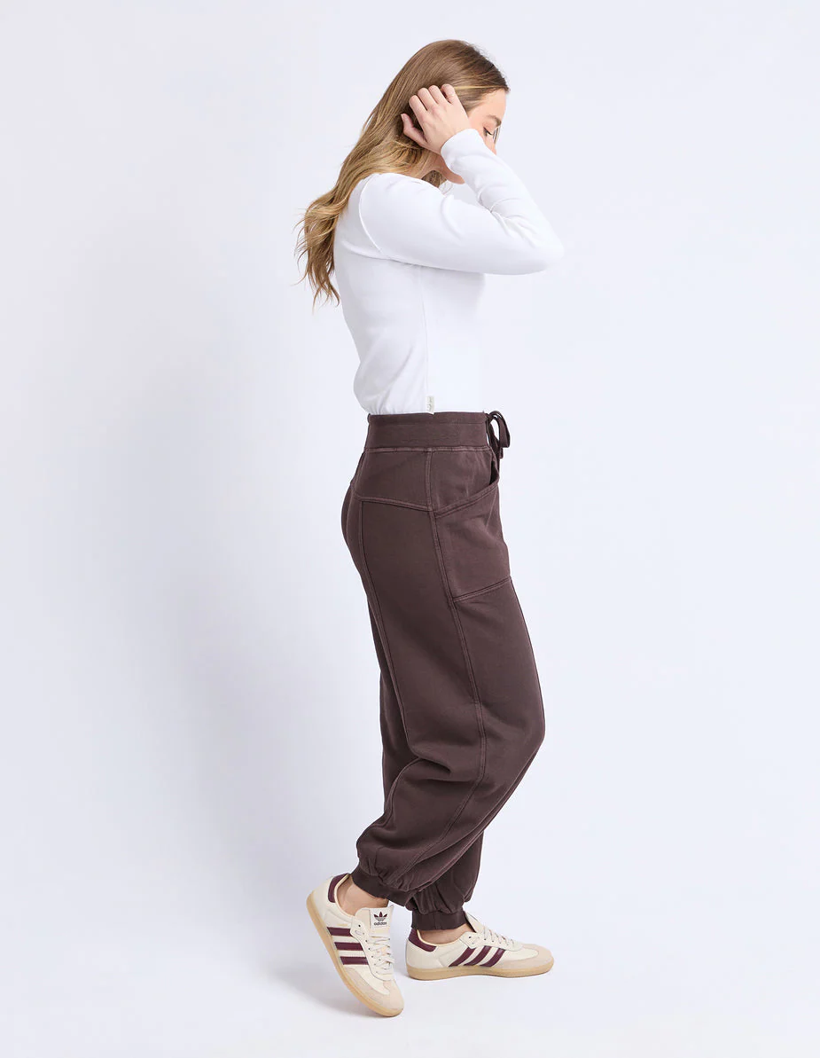 Foxwood Leo Trackpant Coffee - Image 3