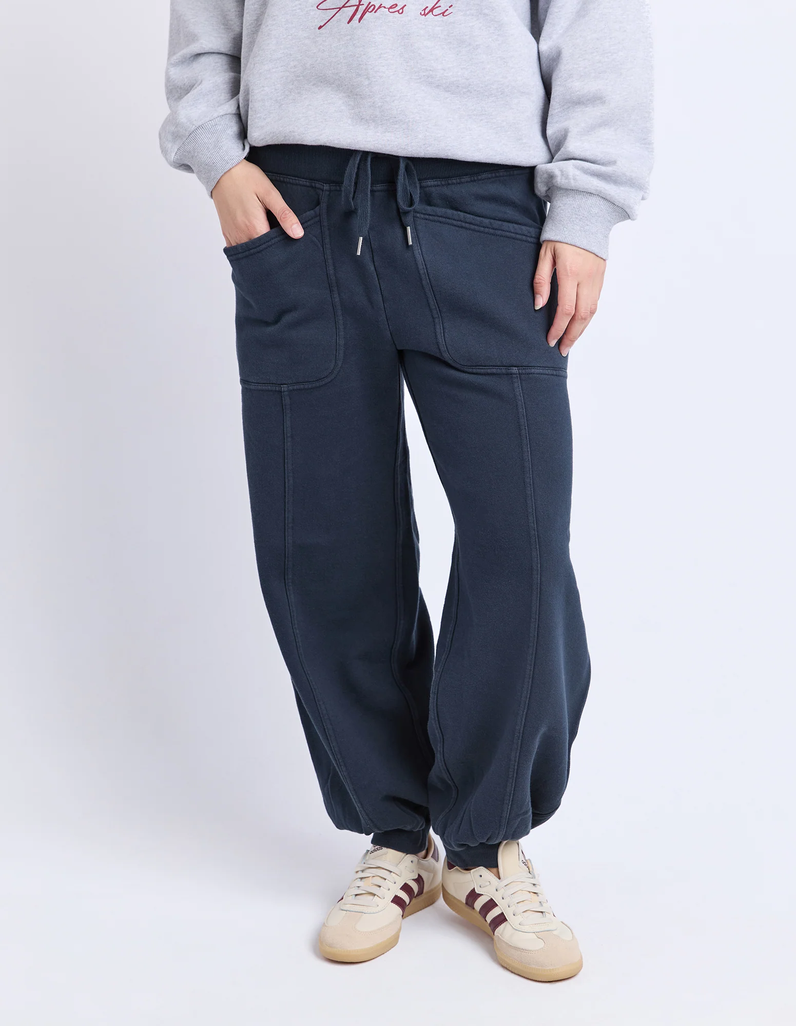 Foxwood Leo Trackpant Dark Sapphire