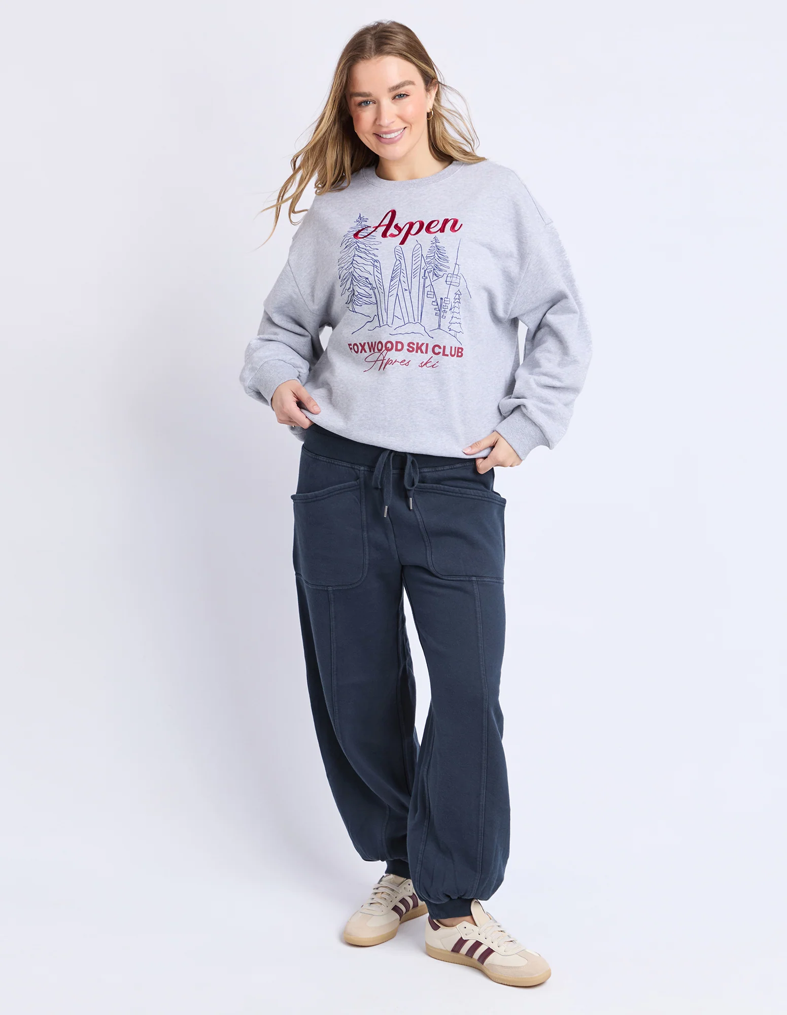 Foxwood Leo Trackpant Dark Sapphire - Image 2