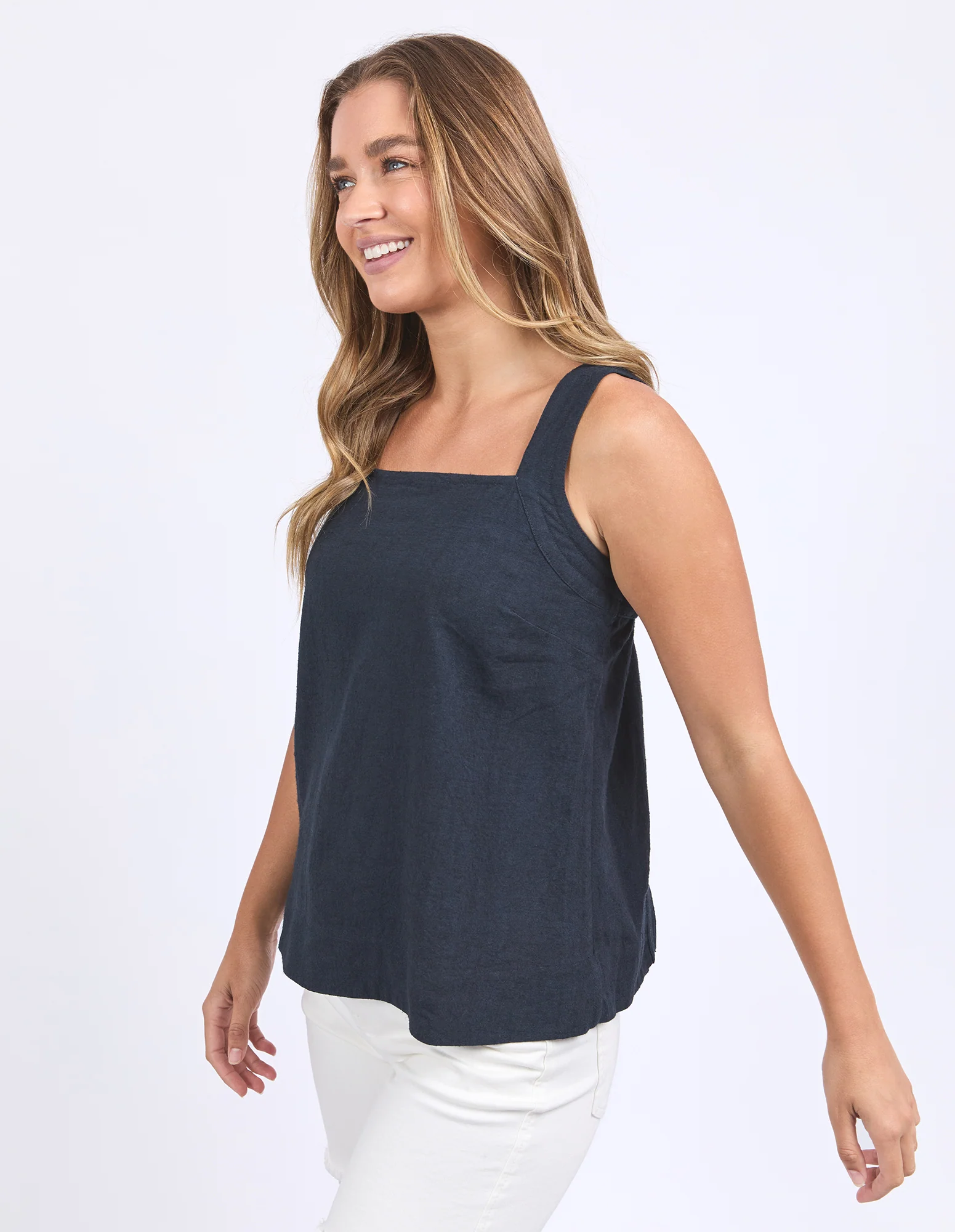 Foxwood Lourdes Top Navy - Image 3