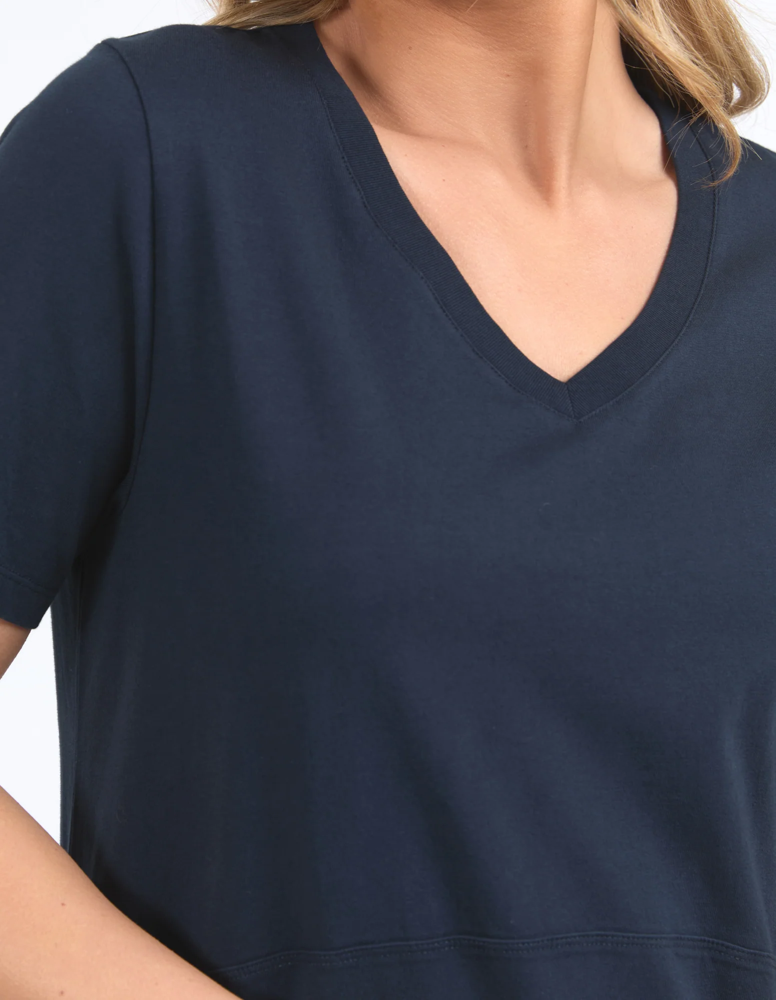 Foxwood Rhoda Vee Dress Dark Sapphire - Image 3