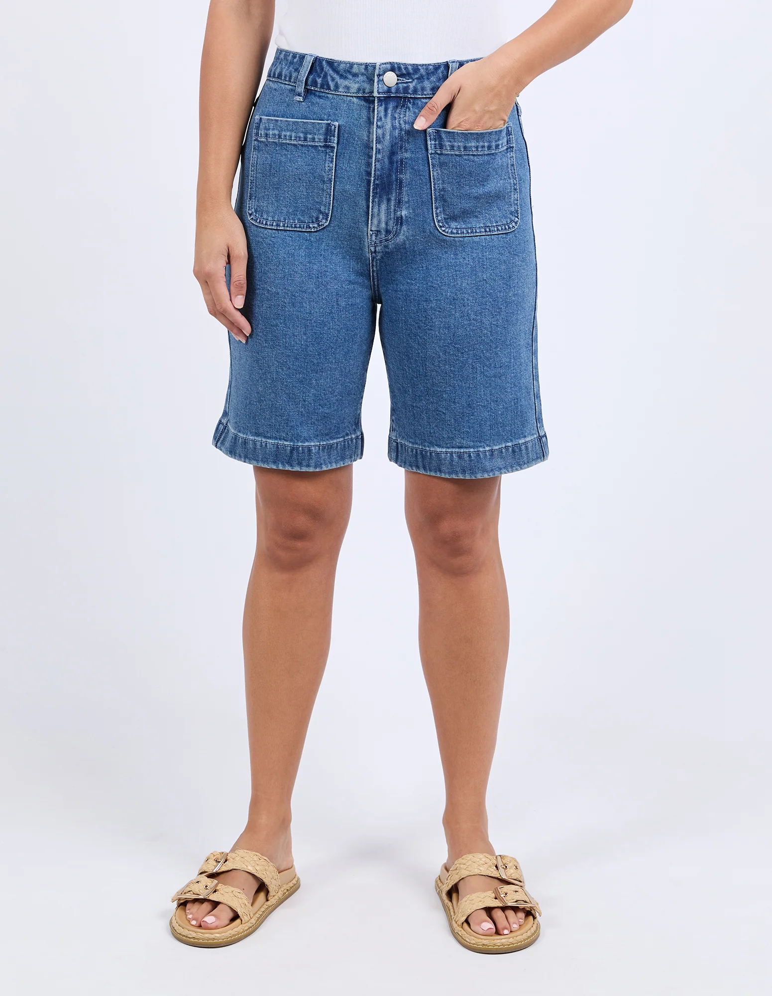 Foxwood Sarah Short Mid Blue