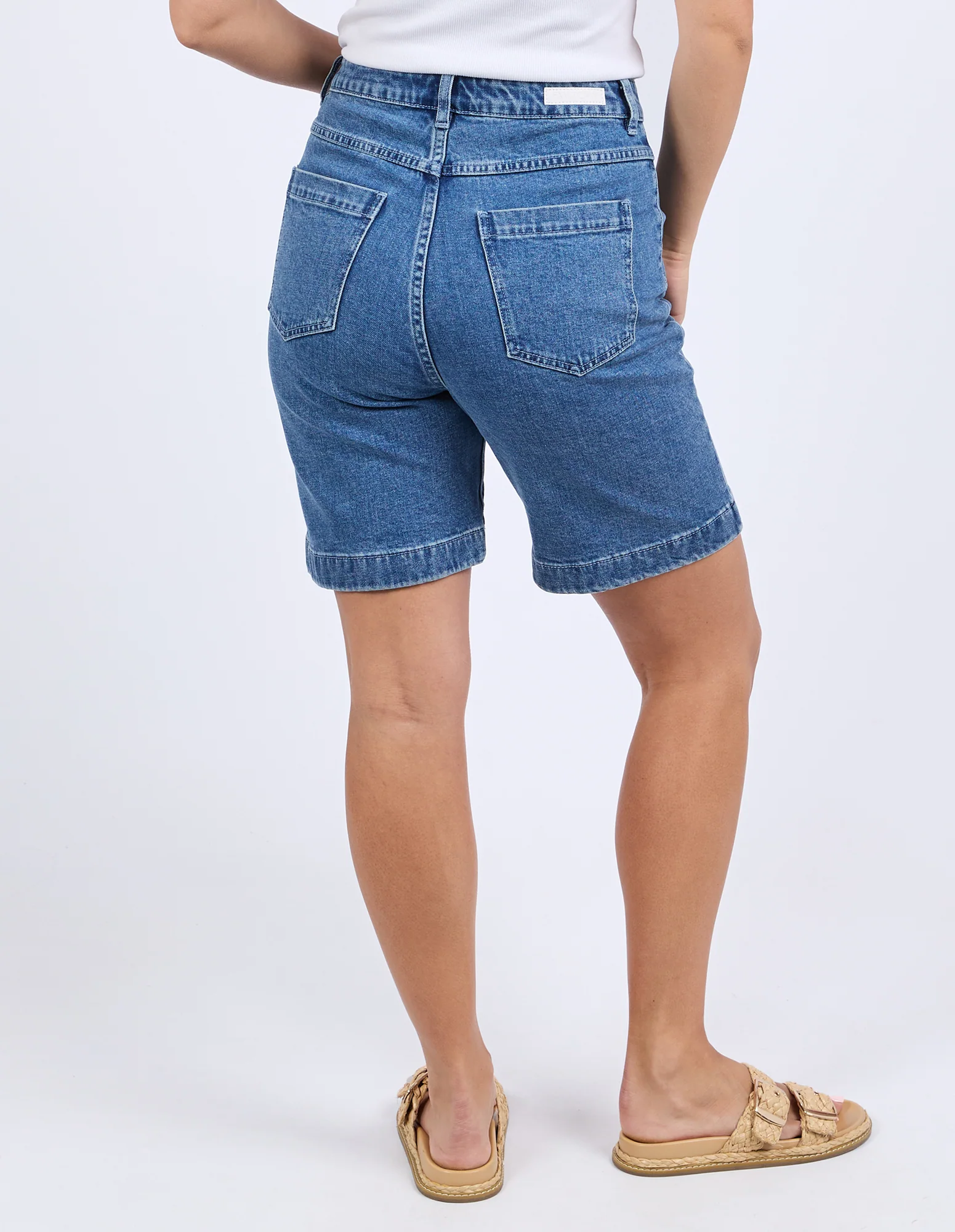 Foxwood Sarah Short Mid Blue - Image 6