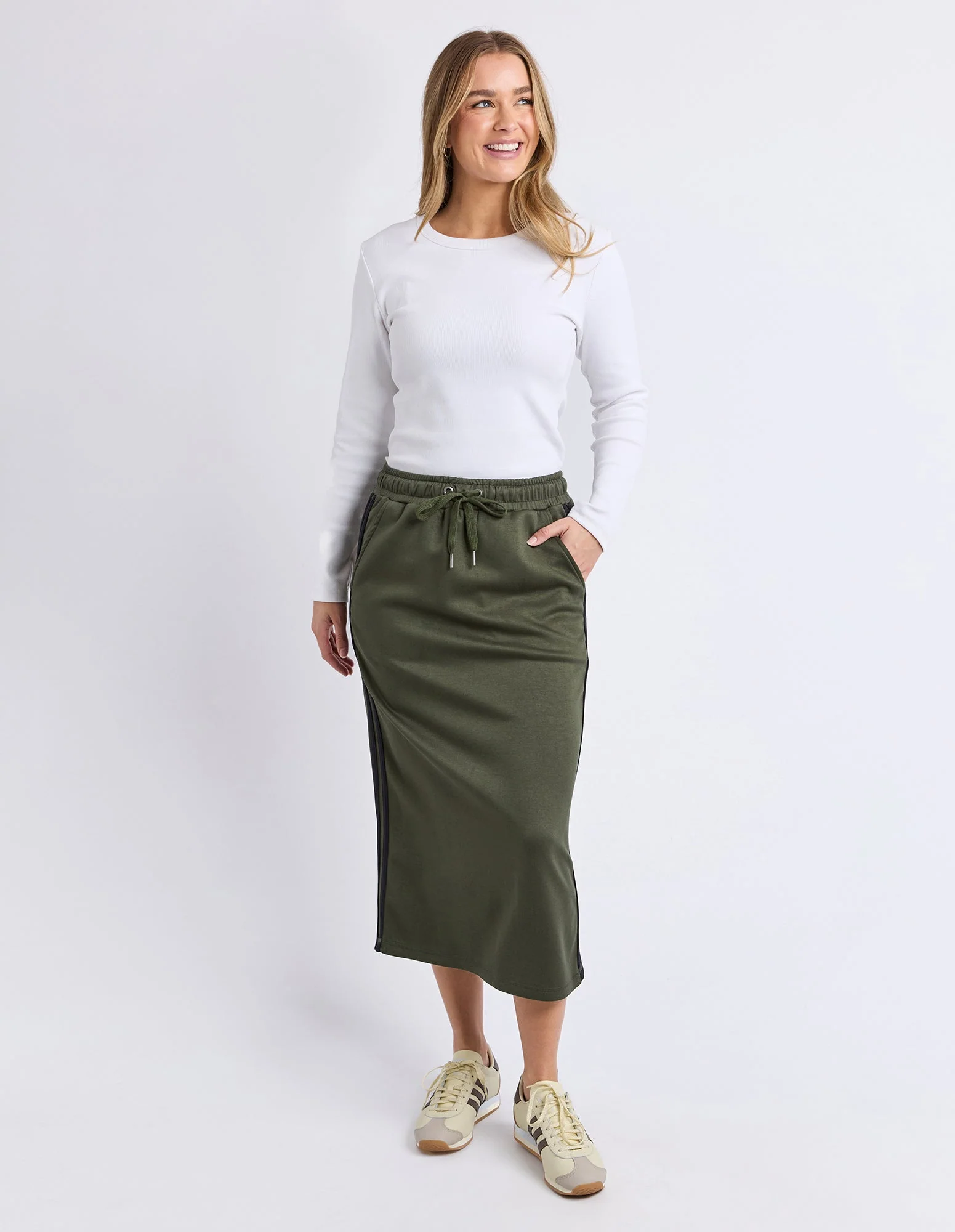 Foxwood Seattle Skirt Khaki - Image 3