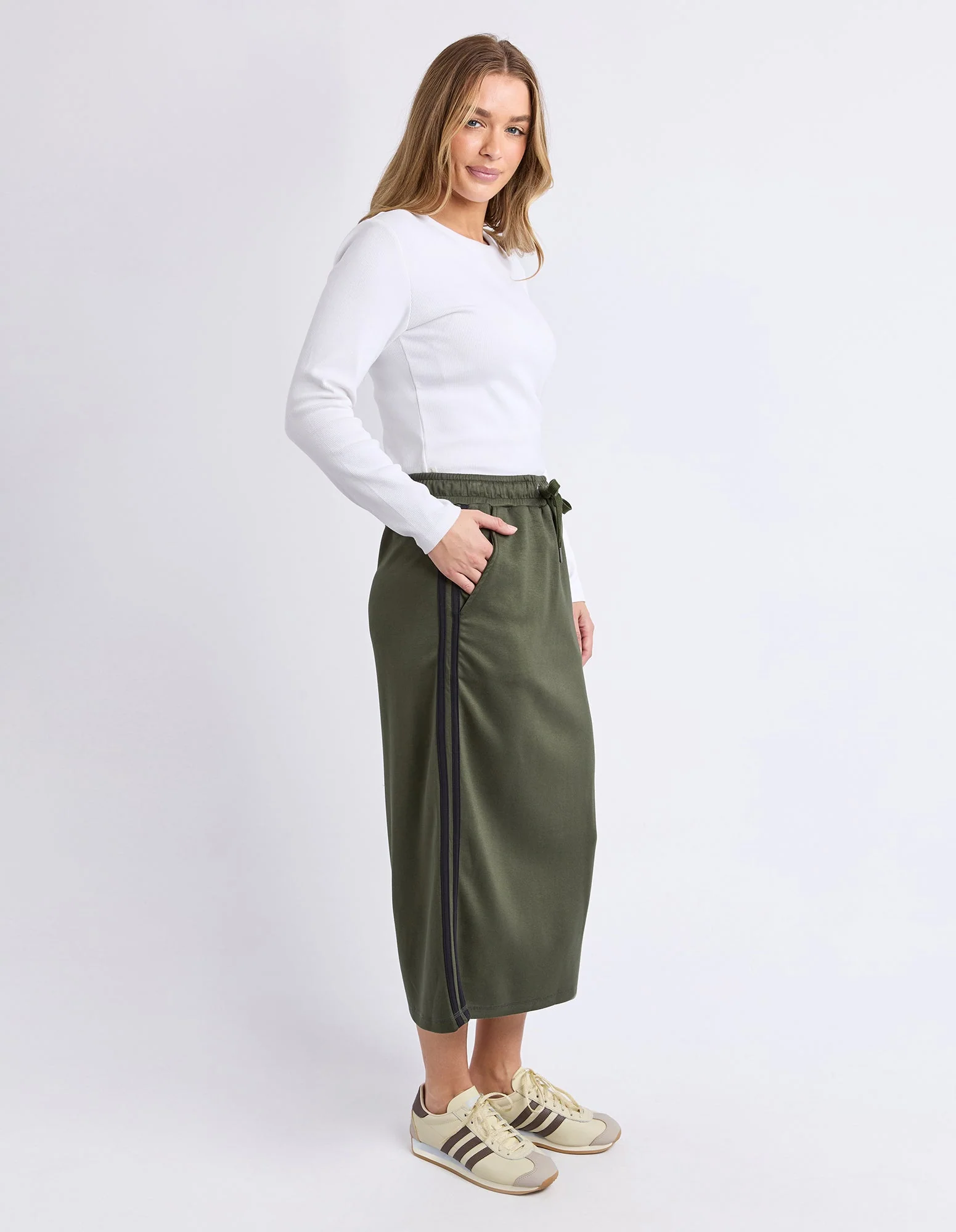 Foxwood Seattle Skirt Khaki - Image 4