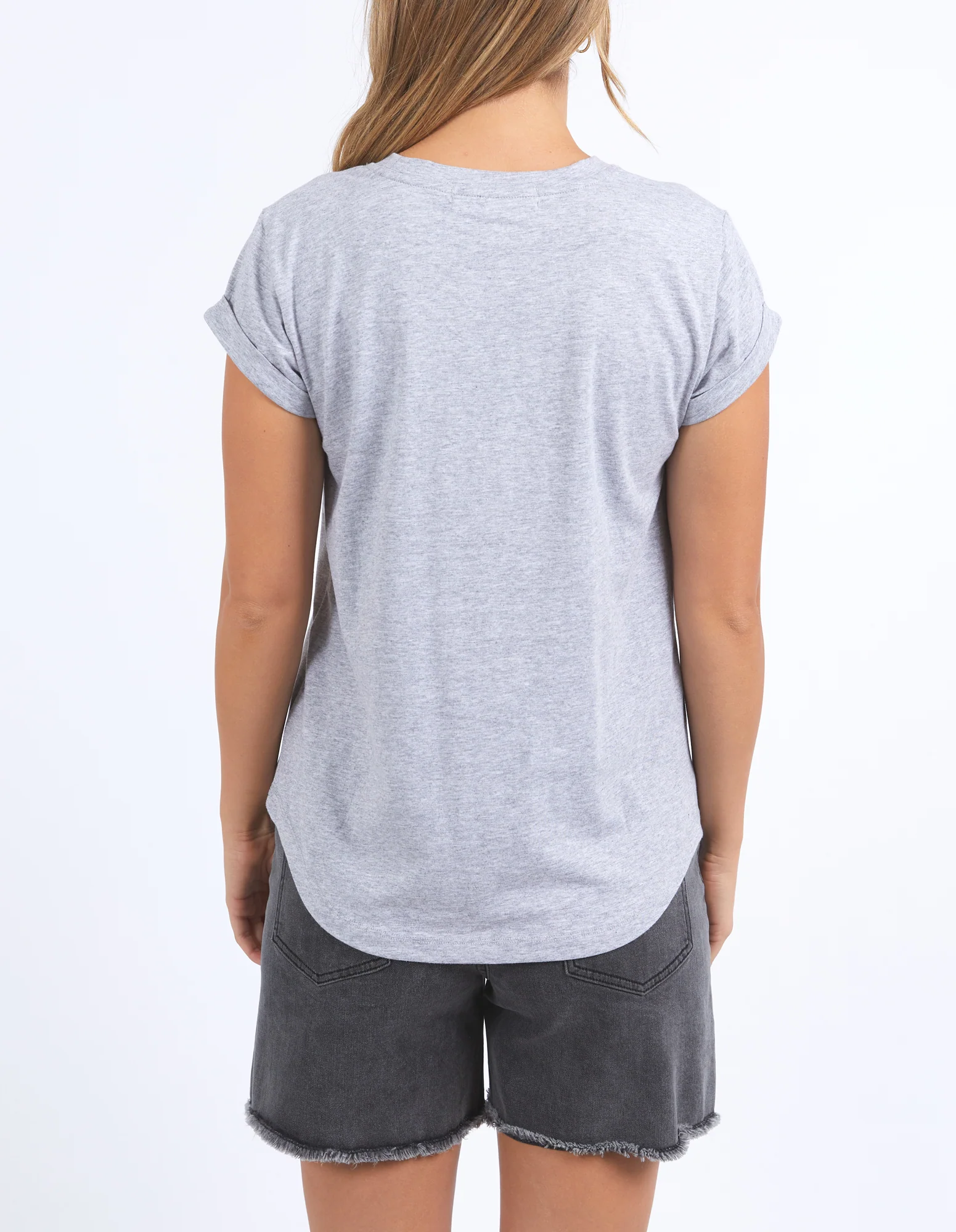 Foxwood Signature Tee Grey Marle - Image 6