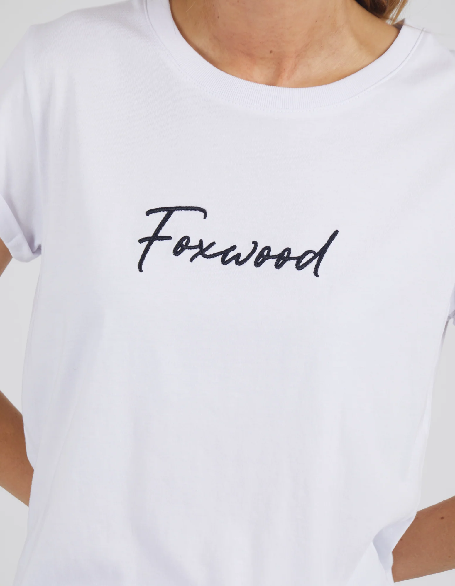 Foxwood Signature Tee White - Image 2