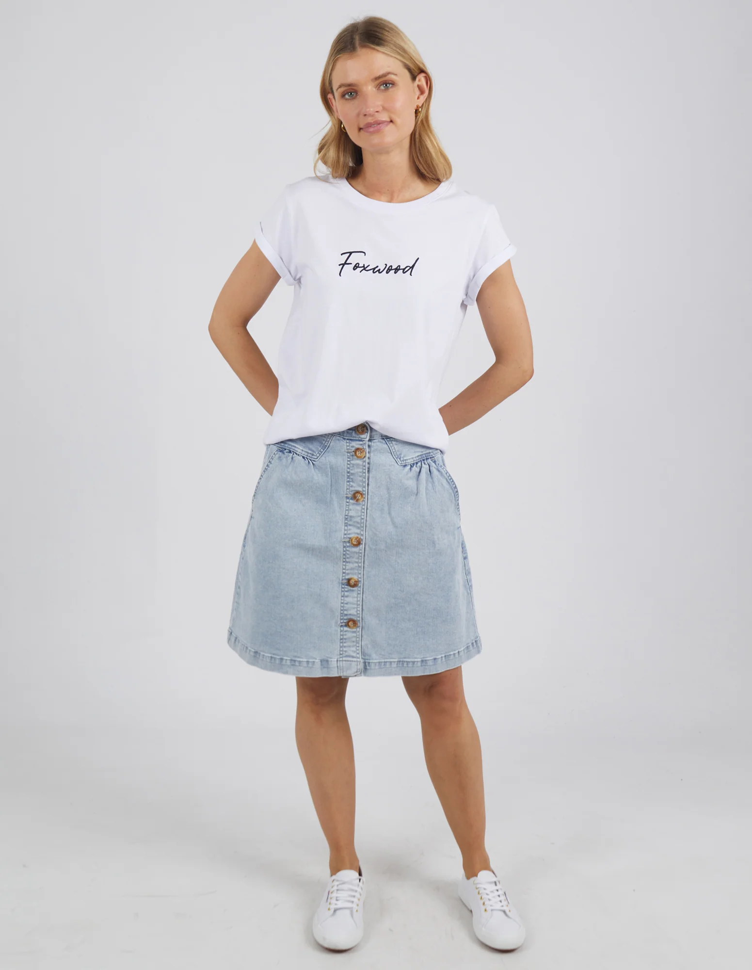 Foxwood Signature Tee White - Image 3