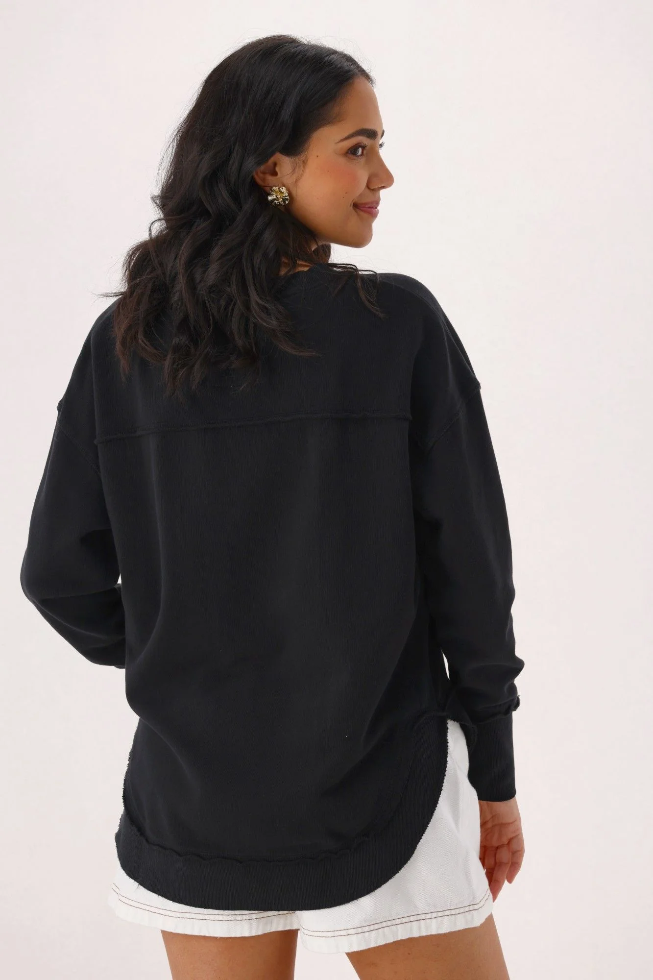 Foxwood Simplified Crew Black on Black - Image 6