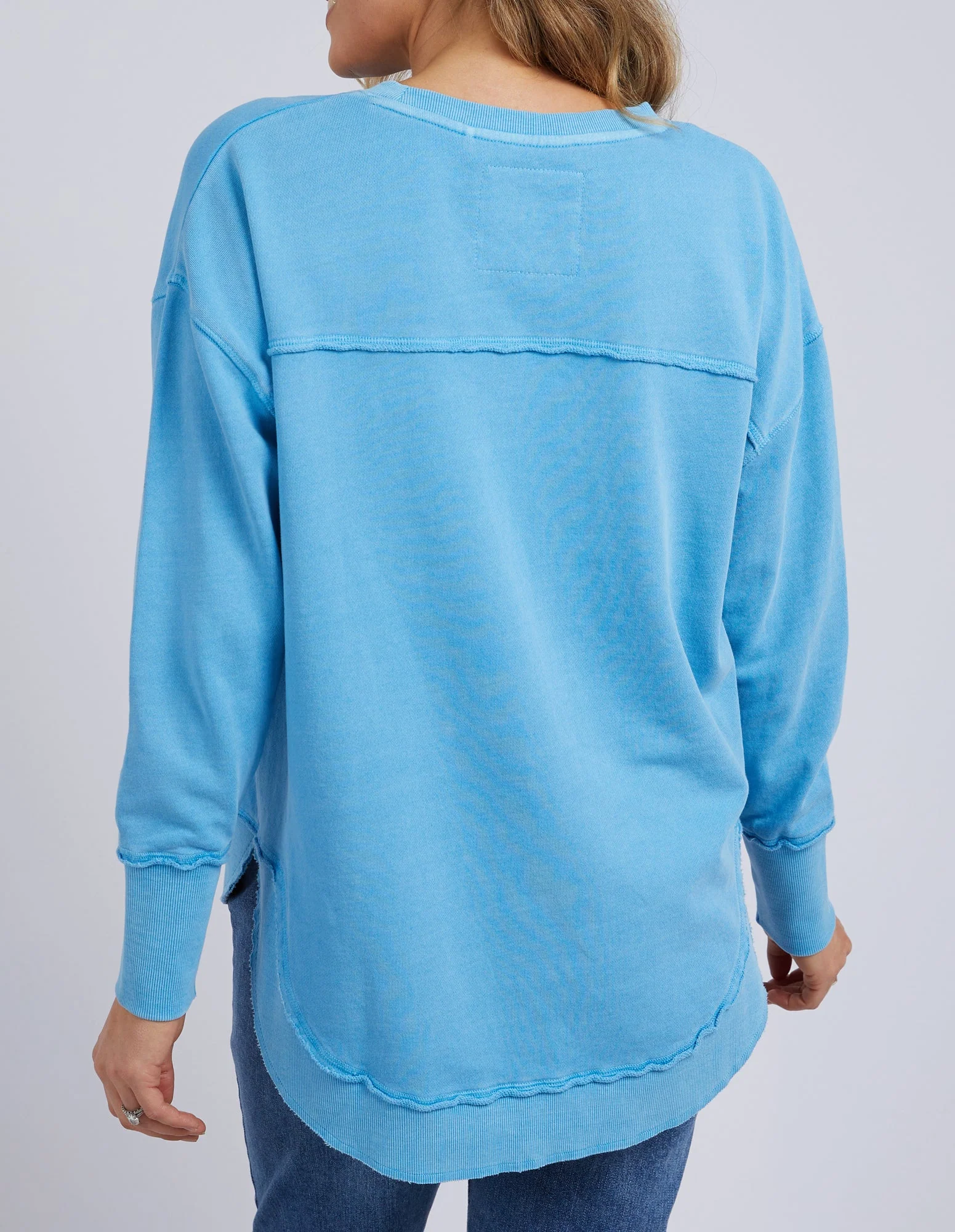 Foxwood Simplified Crew Bright Blue - Image 9