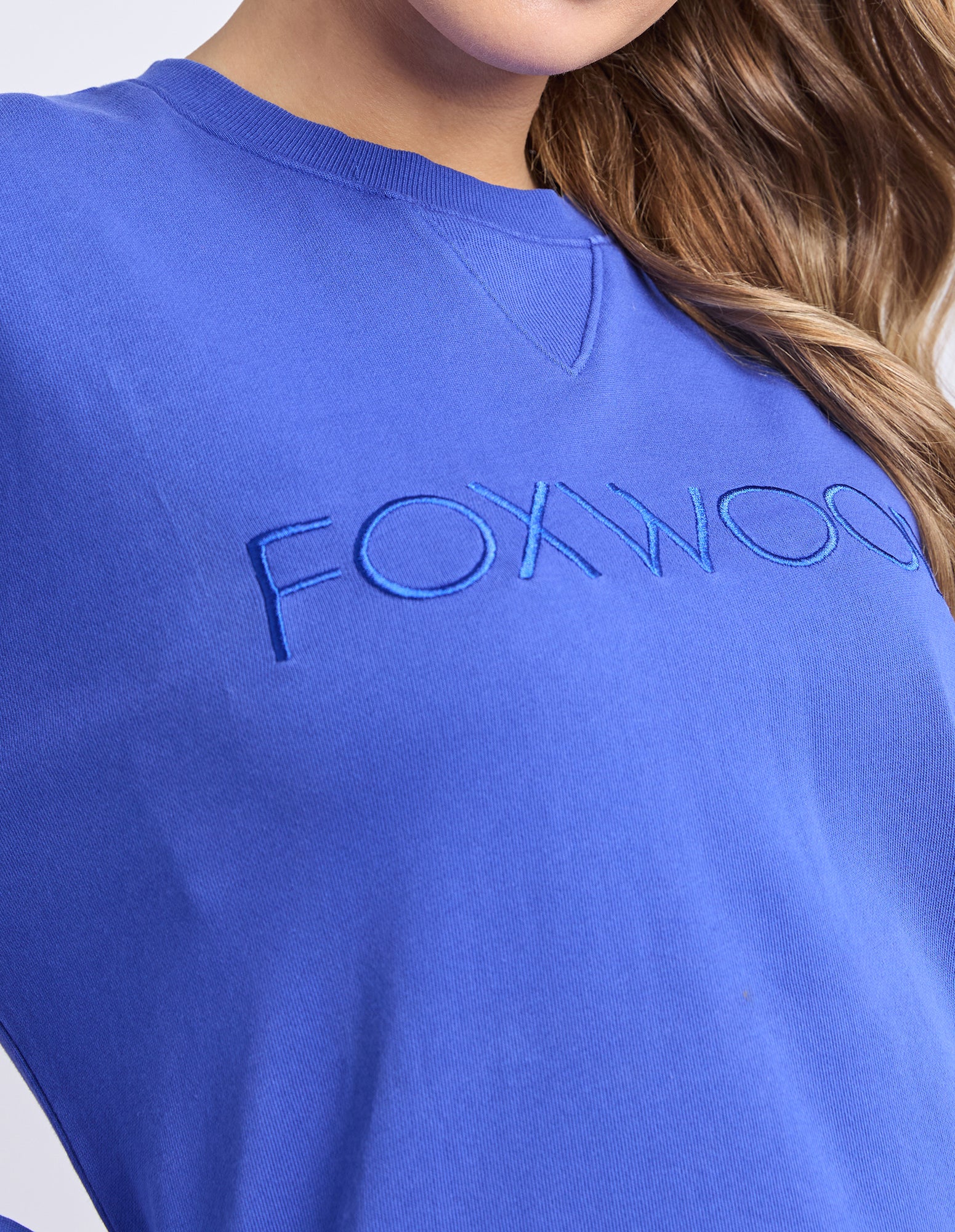 Foxwood Simplified Crew Dazzling Blue - Image 3