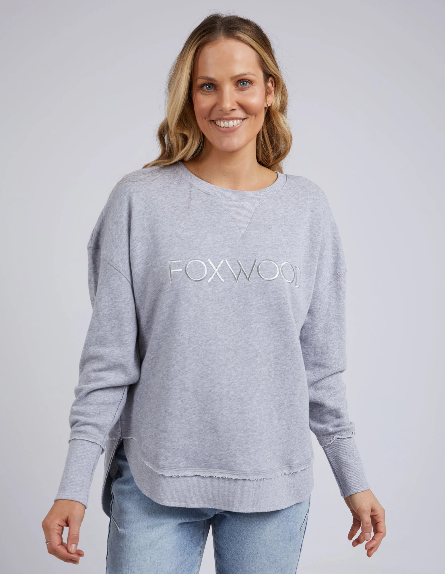 Foxwood Simplified Crew Grey Marle - Image 5