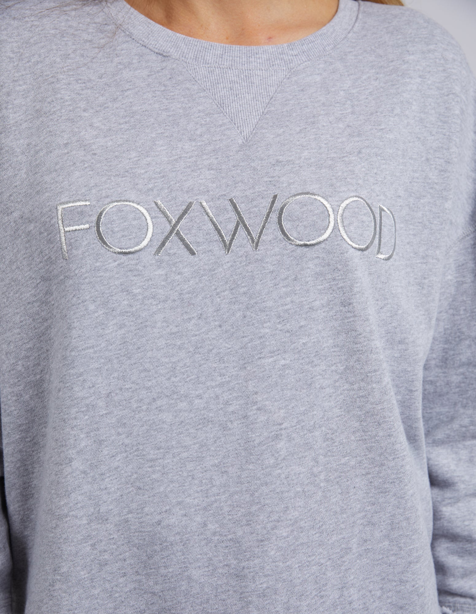 Foxwood Simplified Crew Grey Marle - Image 6