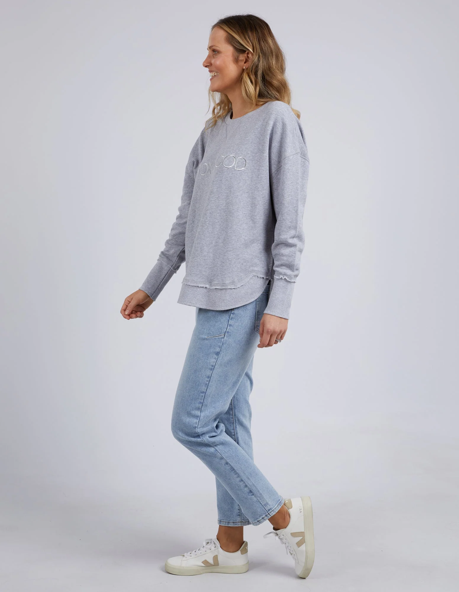 Foxwood Simplified Crew Grey Marle - Image 7
