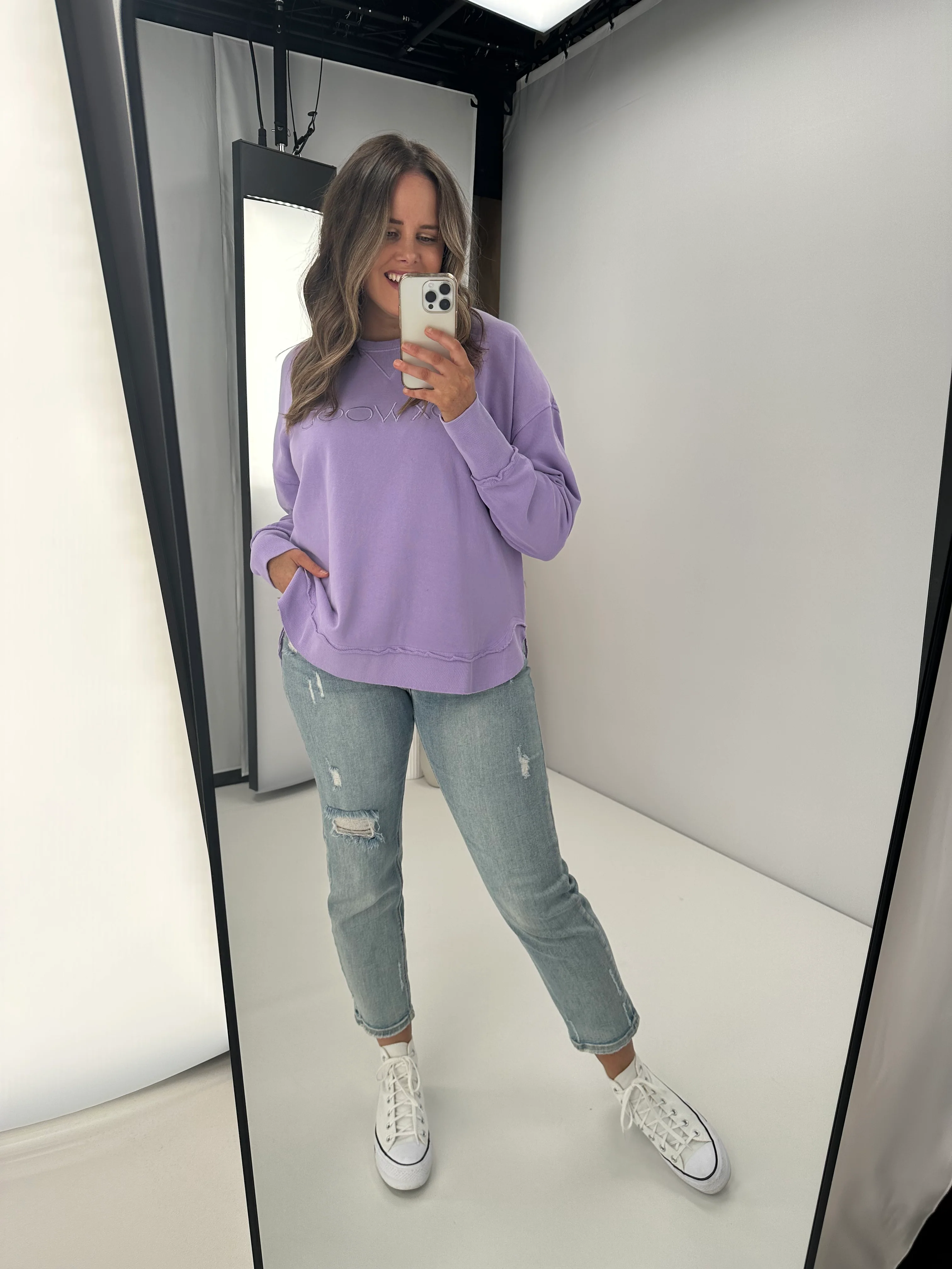 Foxwood Simplified Crew Lavender - Image 5